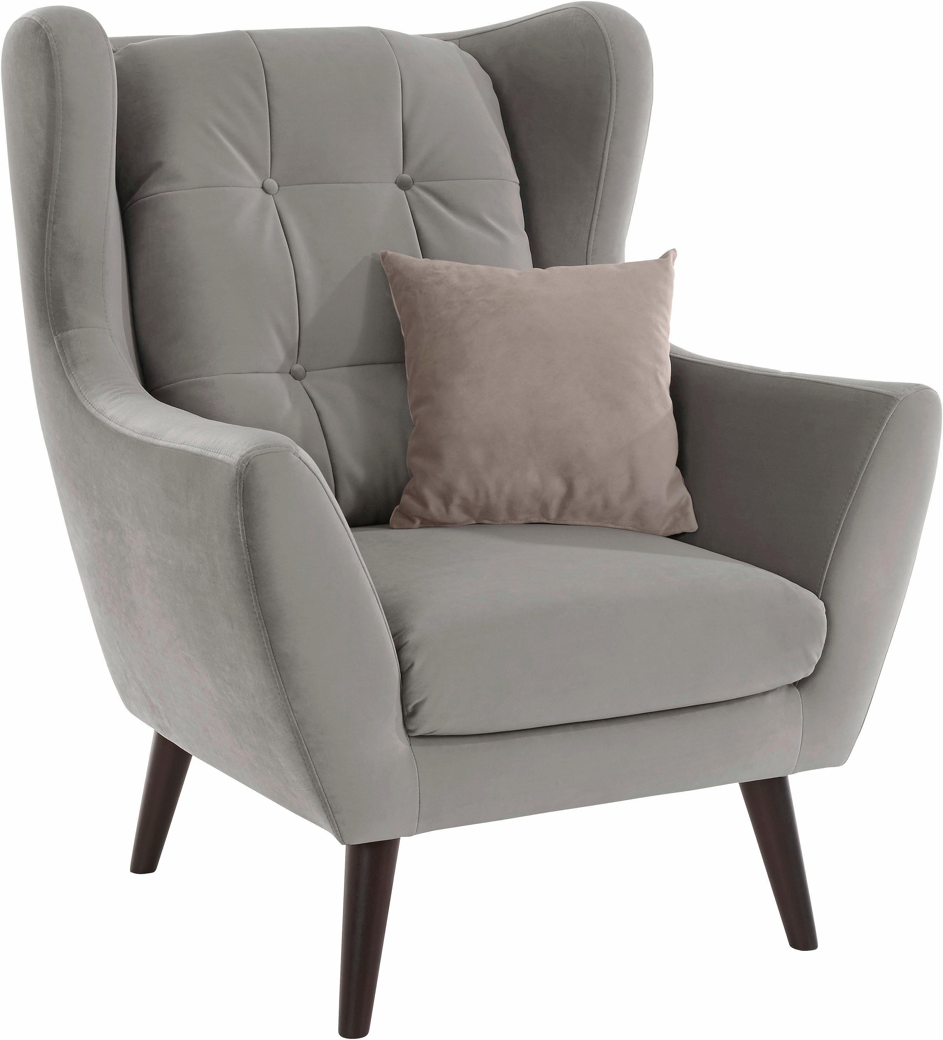 andas Ohrensessel Hemmink, Sessel, Loungesessel, mit günstig online kaufen