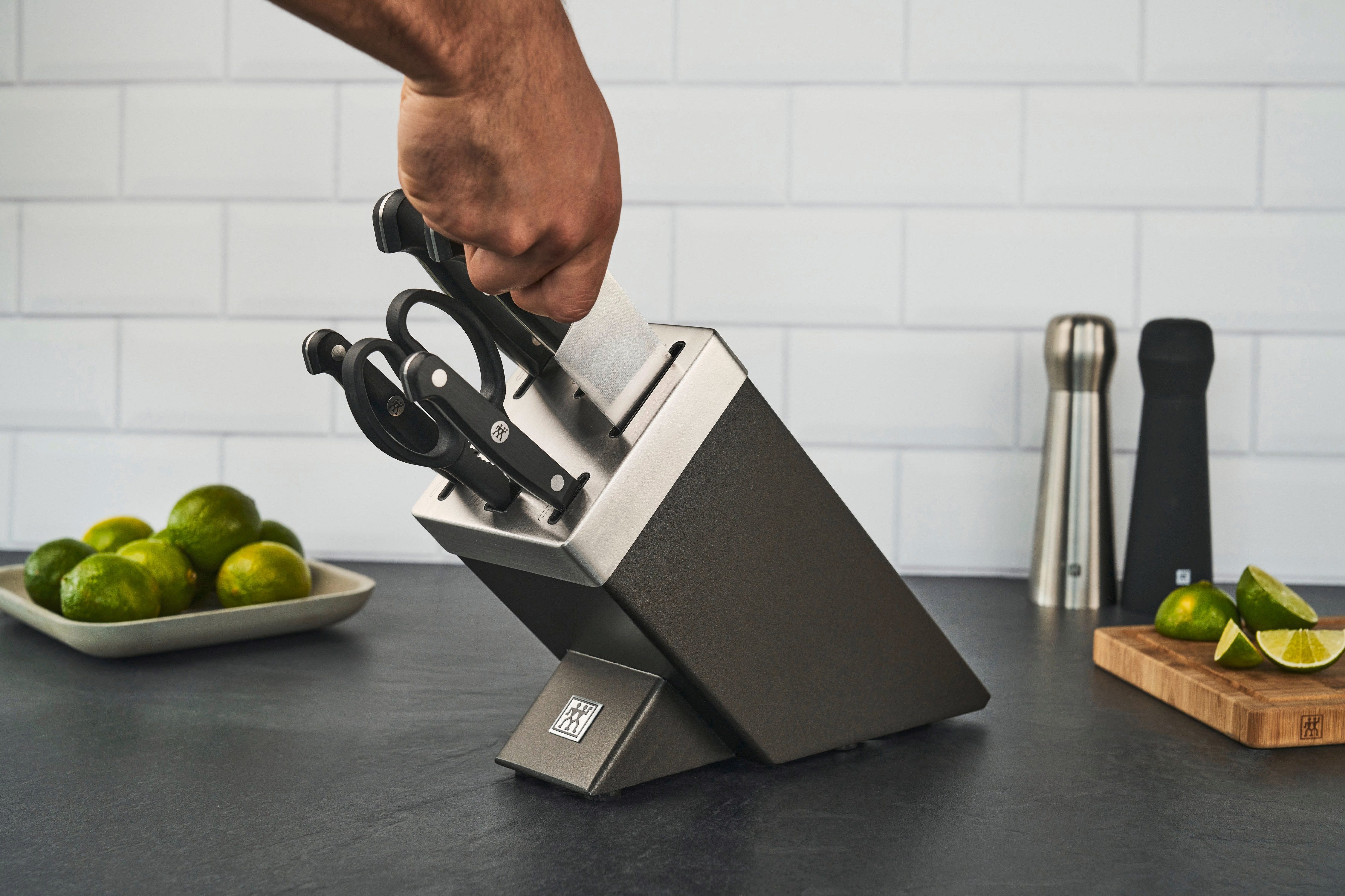 Zwilling Messerblock Gourmet (7tlg), selbstschärfend