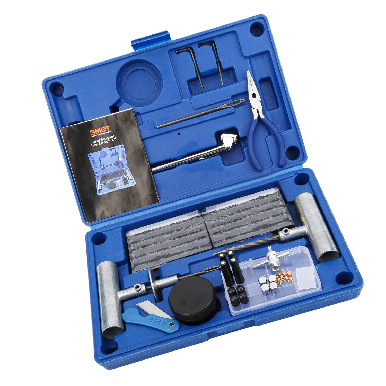 Reifen-Reparaturset Reifenreparaturset, 73-teiliges Reifenreparaturset, Auto, LKW