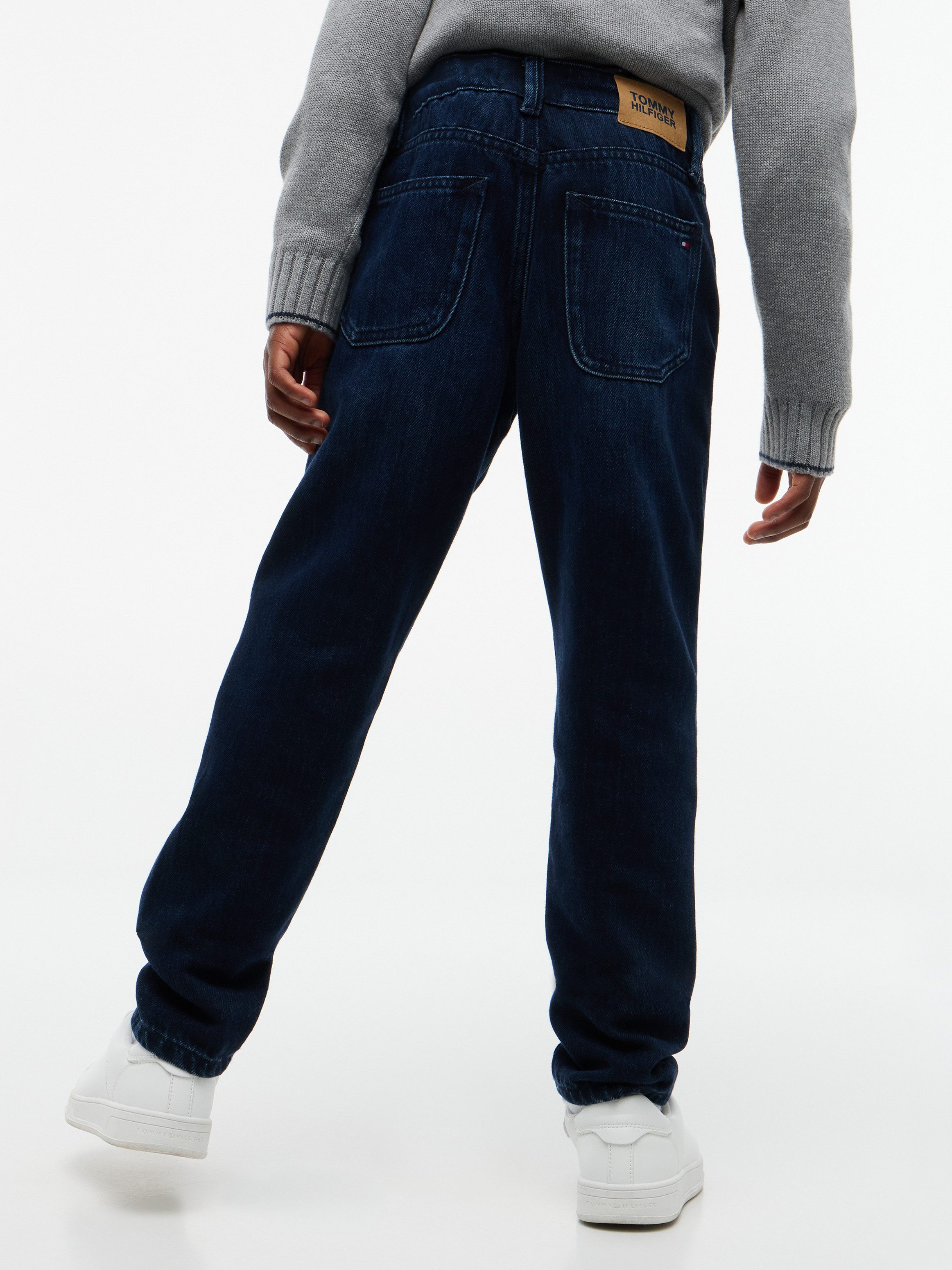 Tommy Hilfiger Straight-Jeans 5-Pocket Form, Straight-Fit, Kinder bis 16 Jahre – Bild 2 von 5