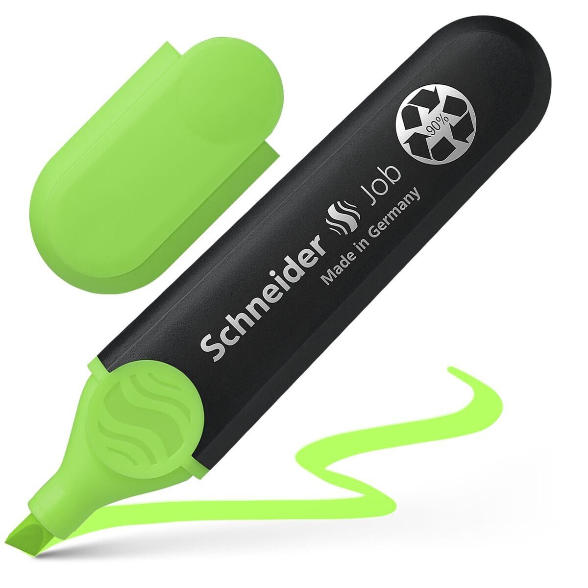 Schneider Marker Job, (1-tlg), Textmarker mit Kappe