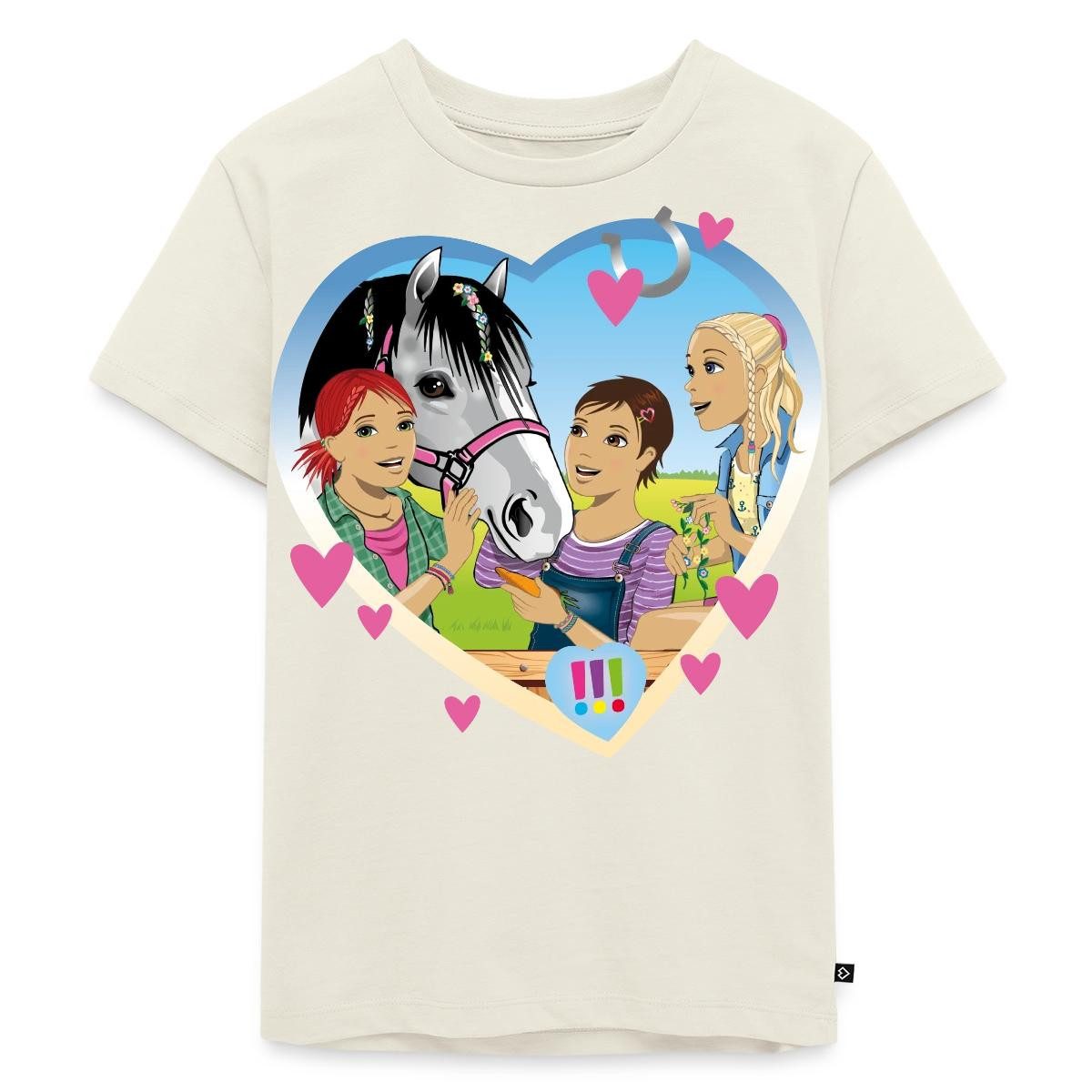 T-Shirt Die Drei Ausrufezeichen Einsatz Im Pferdestall Kinder Premium T-Shirt