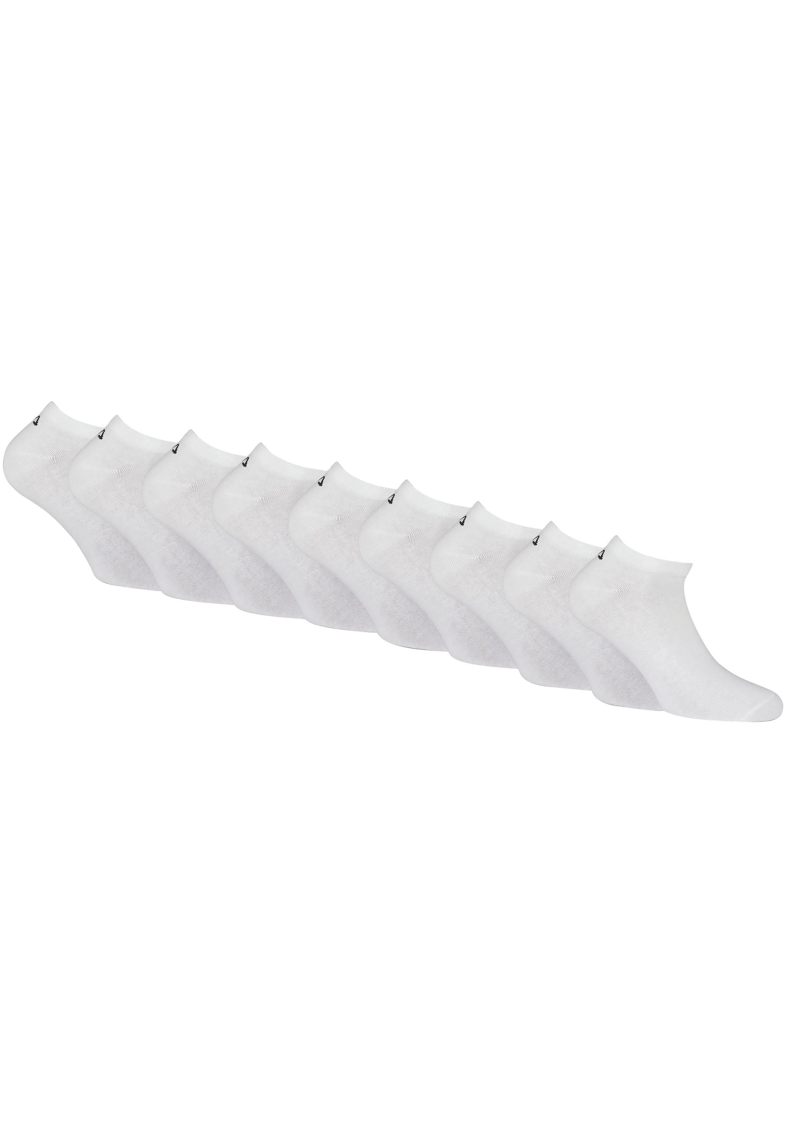 9-Paar) Paar white Sneakersocken Fila sportliche (Packung, Sneakersocken 9