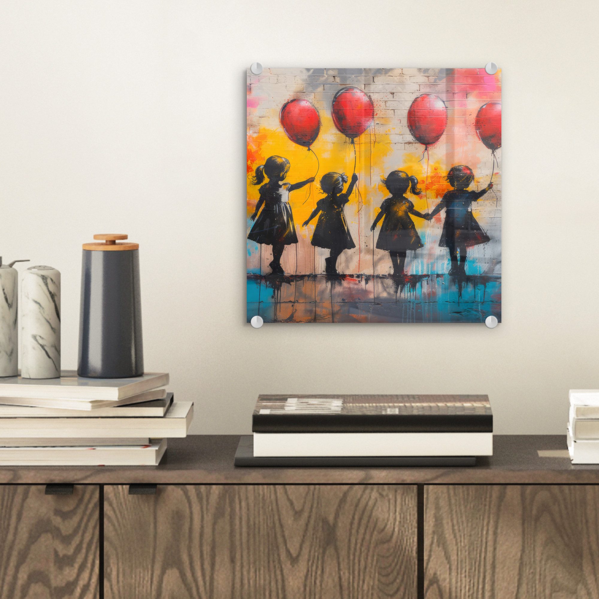 MuchoWow Acrylglasbild Graffiti - Kinder - günstig online kaufen