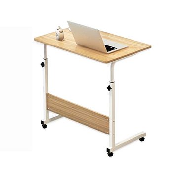 TWSOUL Laptoptisch Laptoptisch höhenverstellbarer Schreibtisch mit drehbarer Rollen