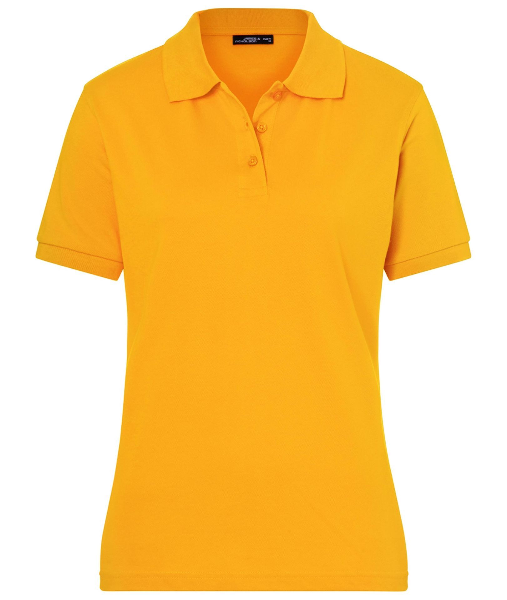 James & Nicholson Poloshirt Doppelpack Feines Damen Piqué-Poloshirt mit gestrickten Bündchen JN071 (Doppelpack, 2er-Pack) Sportlicher Schnitt mit Seitenschlitze – Bild 5 von 5