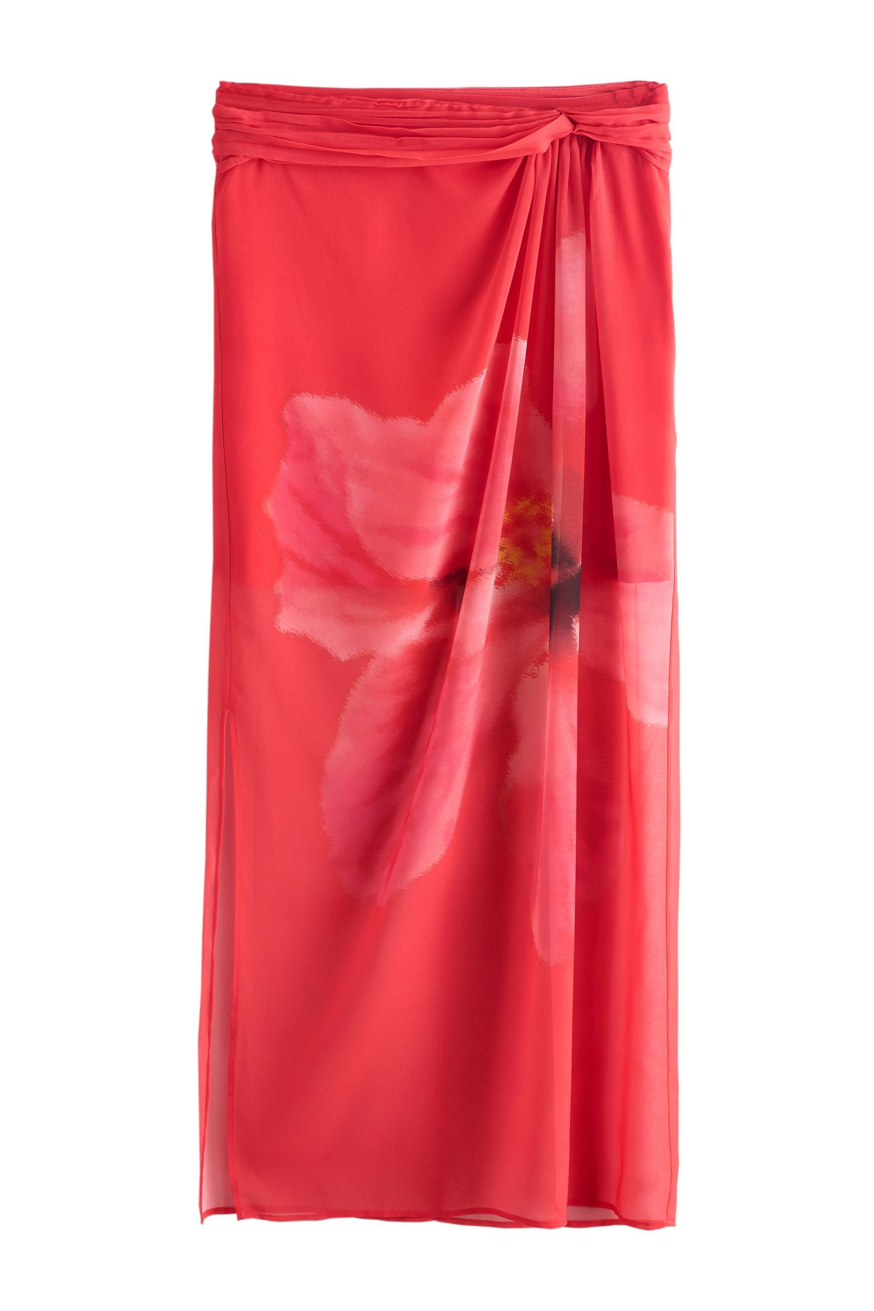 Next Maxirock Maxi-Sarongrock aus Mesh (1-tlg)