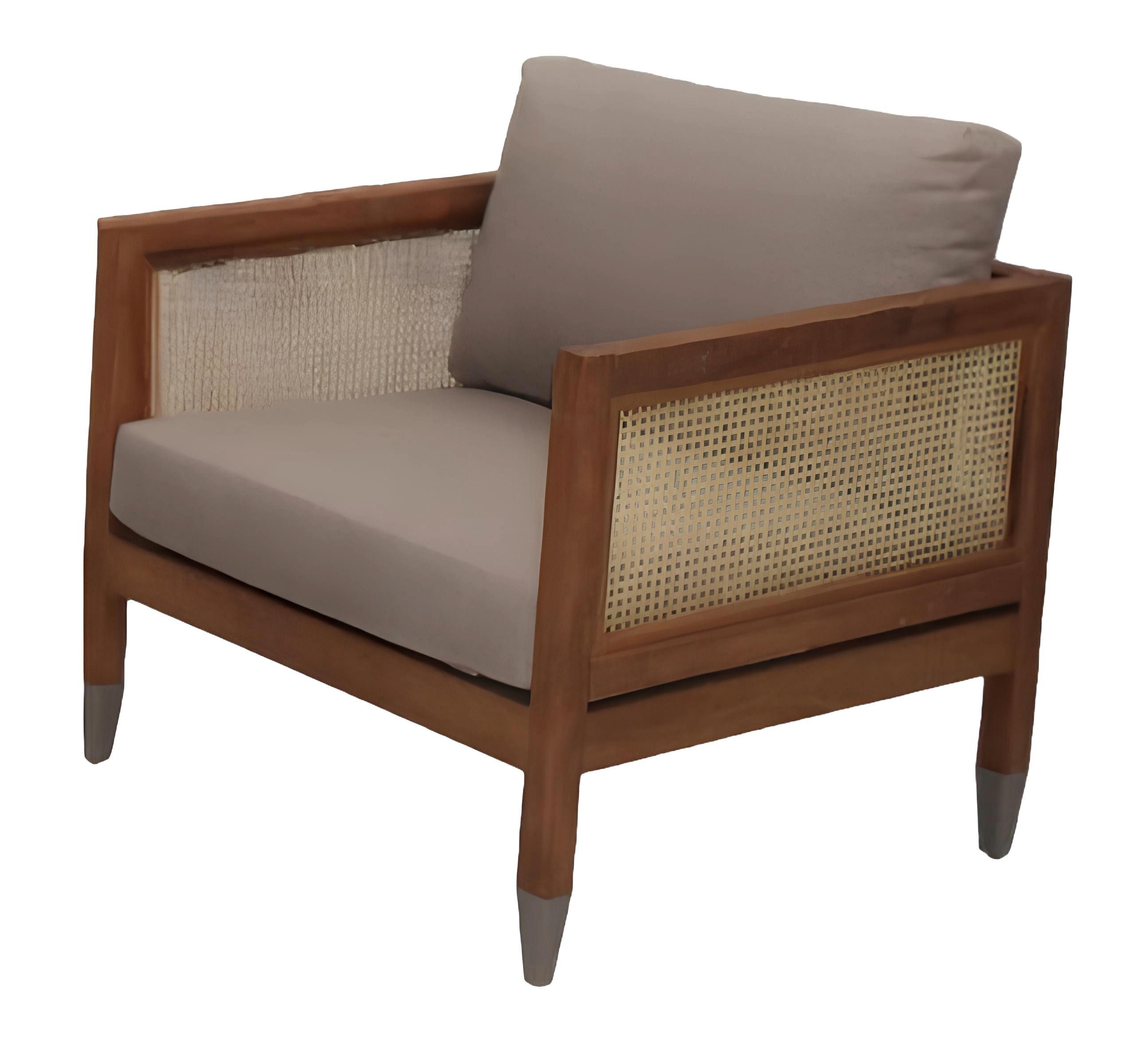 Gartenstuhl Outdoor Gartensessel Polster Relaxsessel Terrasse Lounge Stuhl