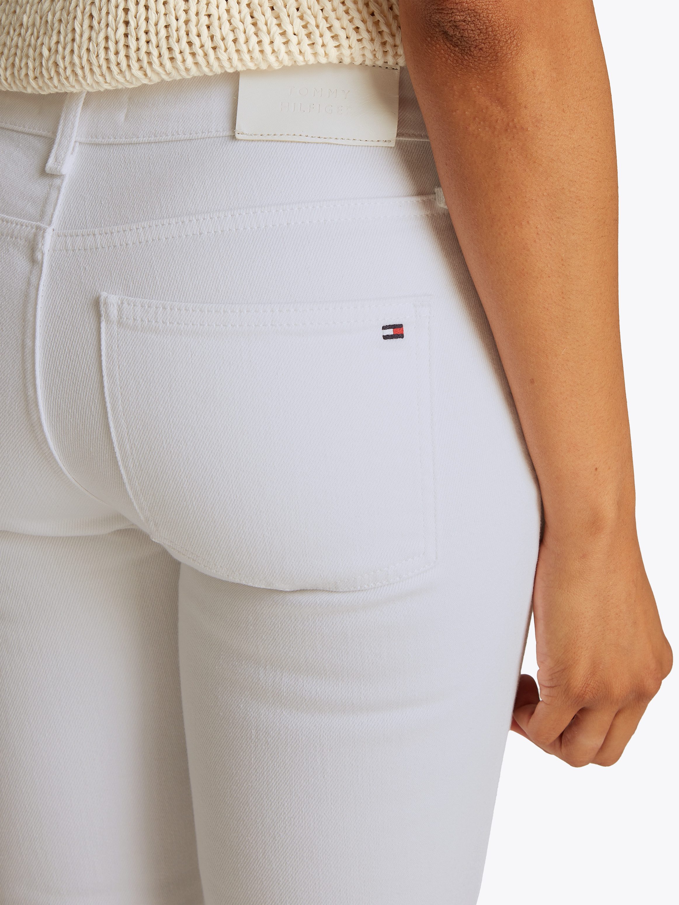 Tommy Hilfiger Bootcut-Jeans Bootcut Regular Waist mittlere normale Leibhöh günstig online kaufen