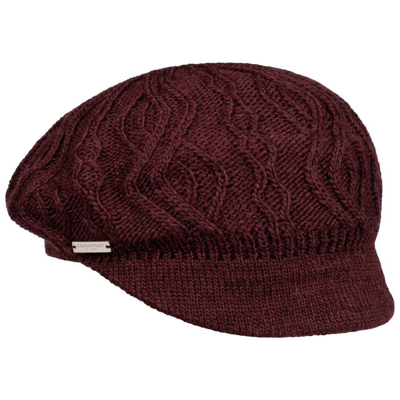 Seeberger Ballonmütze (1-St) Damenmütze mit Schirm