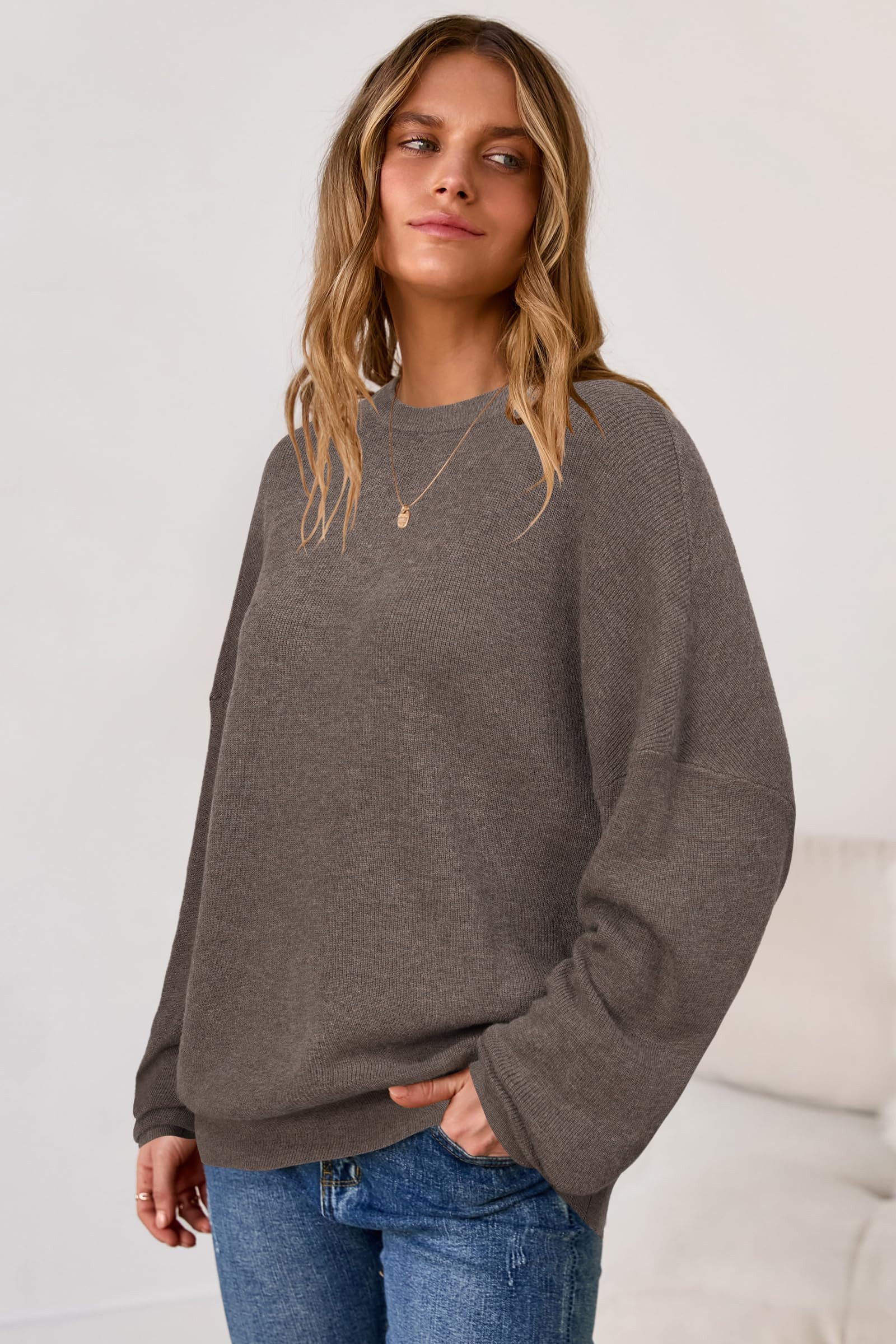 Arach&Cloz Strickpullover Arach&Cloz Damen Pullover Langarm Wolle Blend Run günstig online kaufen