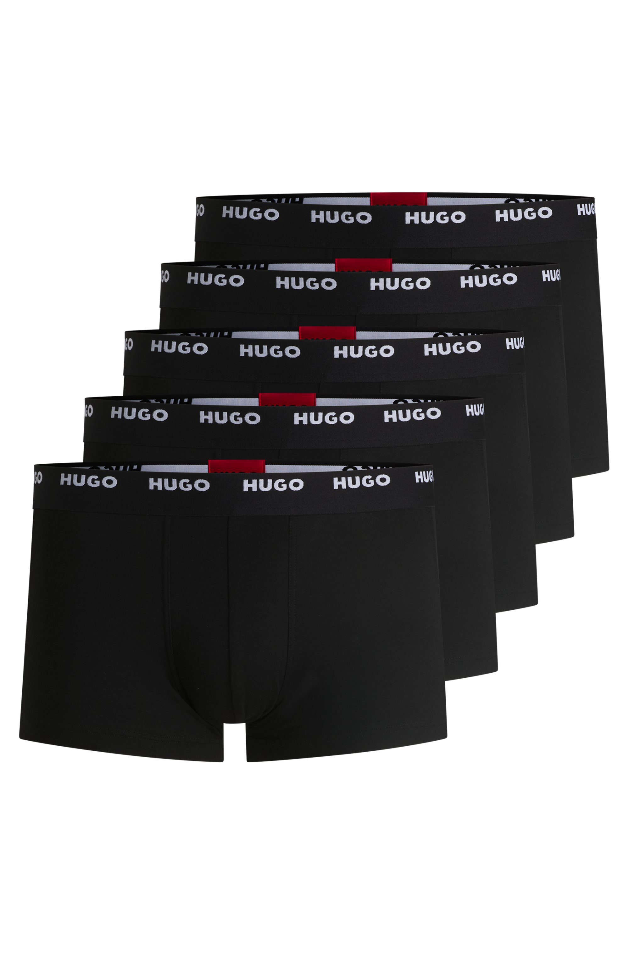 HUGO Trunk TRUNK FIVE PACK (5-St) mit HUGO Logoschriftzug am Bund günstig online kaufen