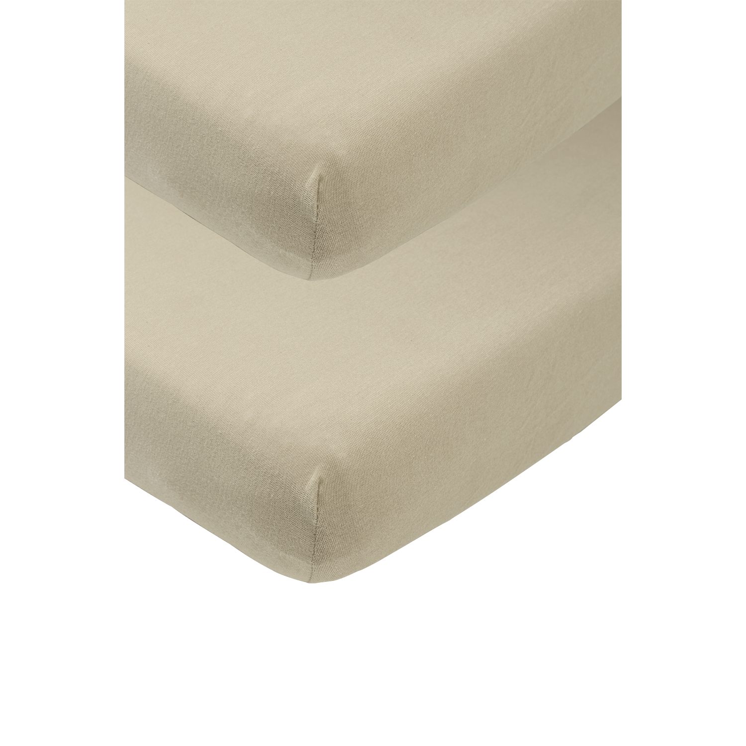 Meyco Baby Spannbettlaken Taupe, Jersey, Gummizug: günstig online kaufen