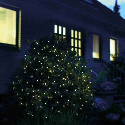 Star-Max LED Dekolicht LED Lichternetz 2x2 m 160 LED Lichtnetz 2 x 2 m warmweiß innen außen