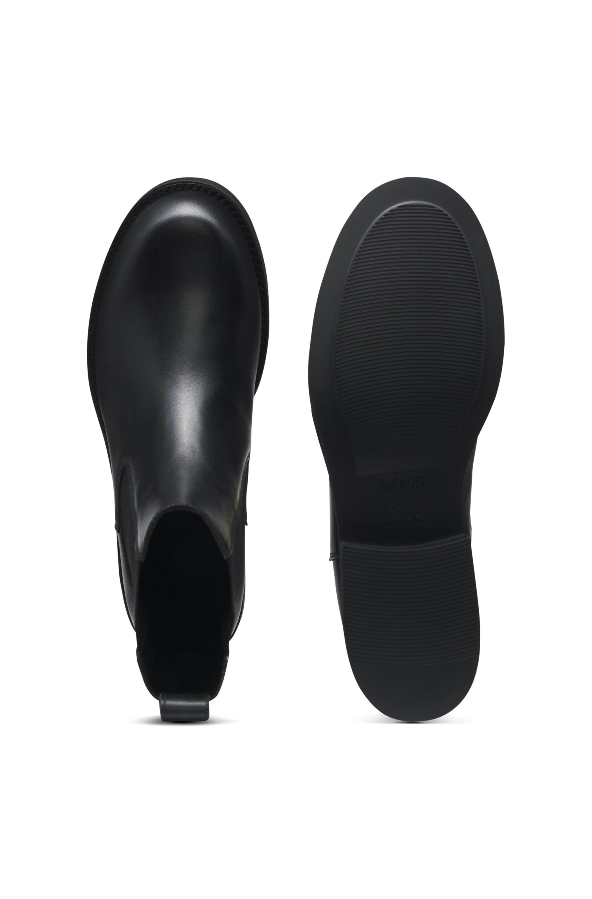 BOSS Eleri_ChBootie Chelseaboots Stiefelette, Schlupfboots, Blockabsatz, günstig online kaufen