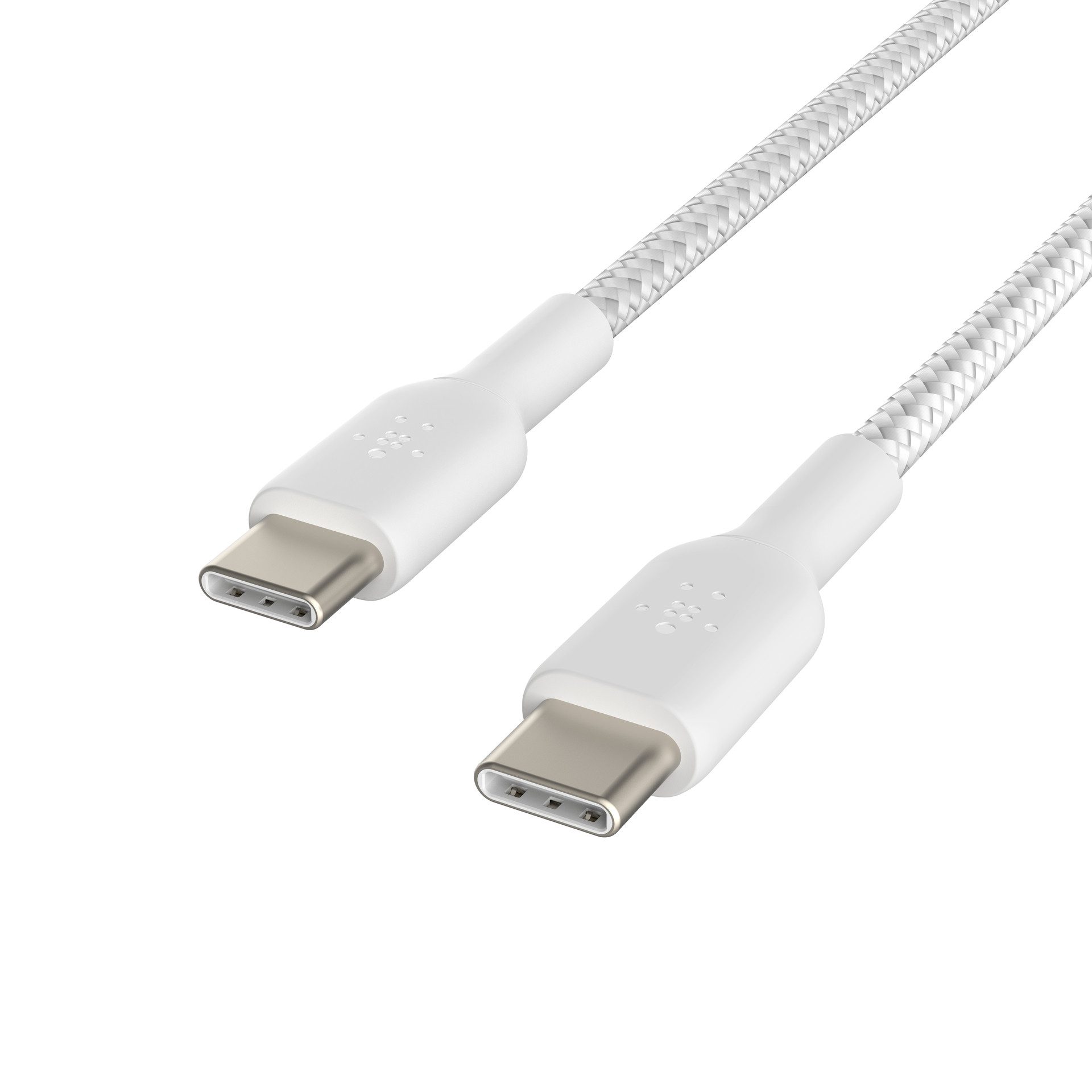 Belkin Geflochtenes BOOST CHARGE USB-Kabel, USB-C, (15 cm), USB-C / USB-C
