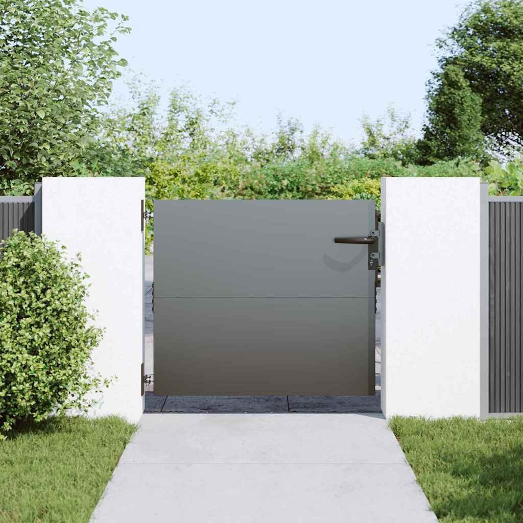 vidaXL Gartentor Gartentor Schwarz 105 x günstig online kaufen