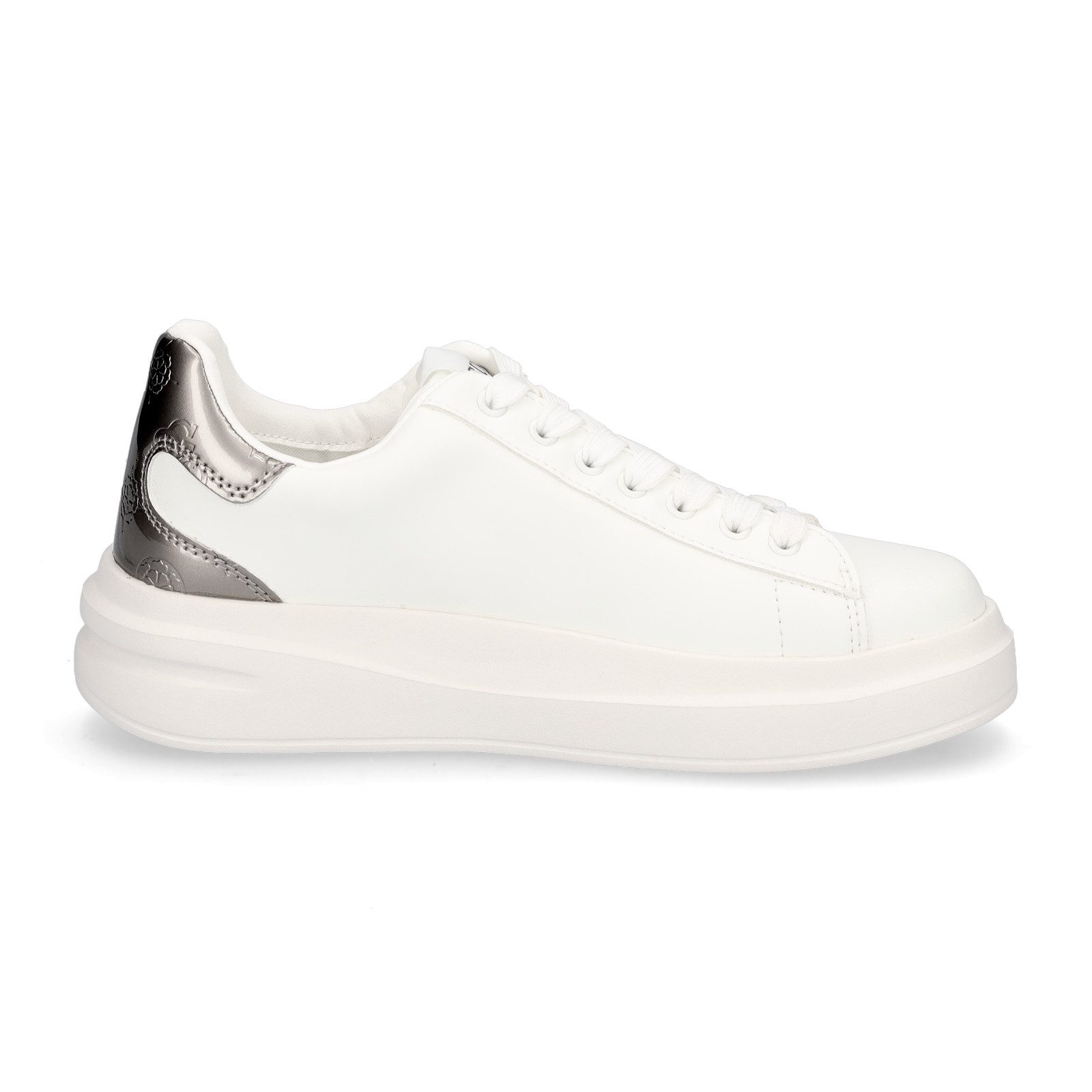 Guess Guess Damen Sneaker Elbina weiß metallic Sneaker