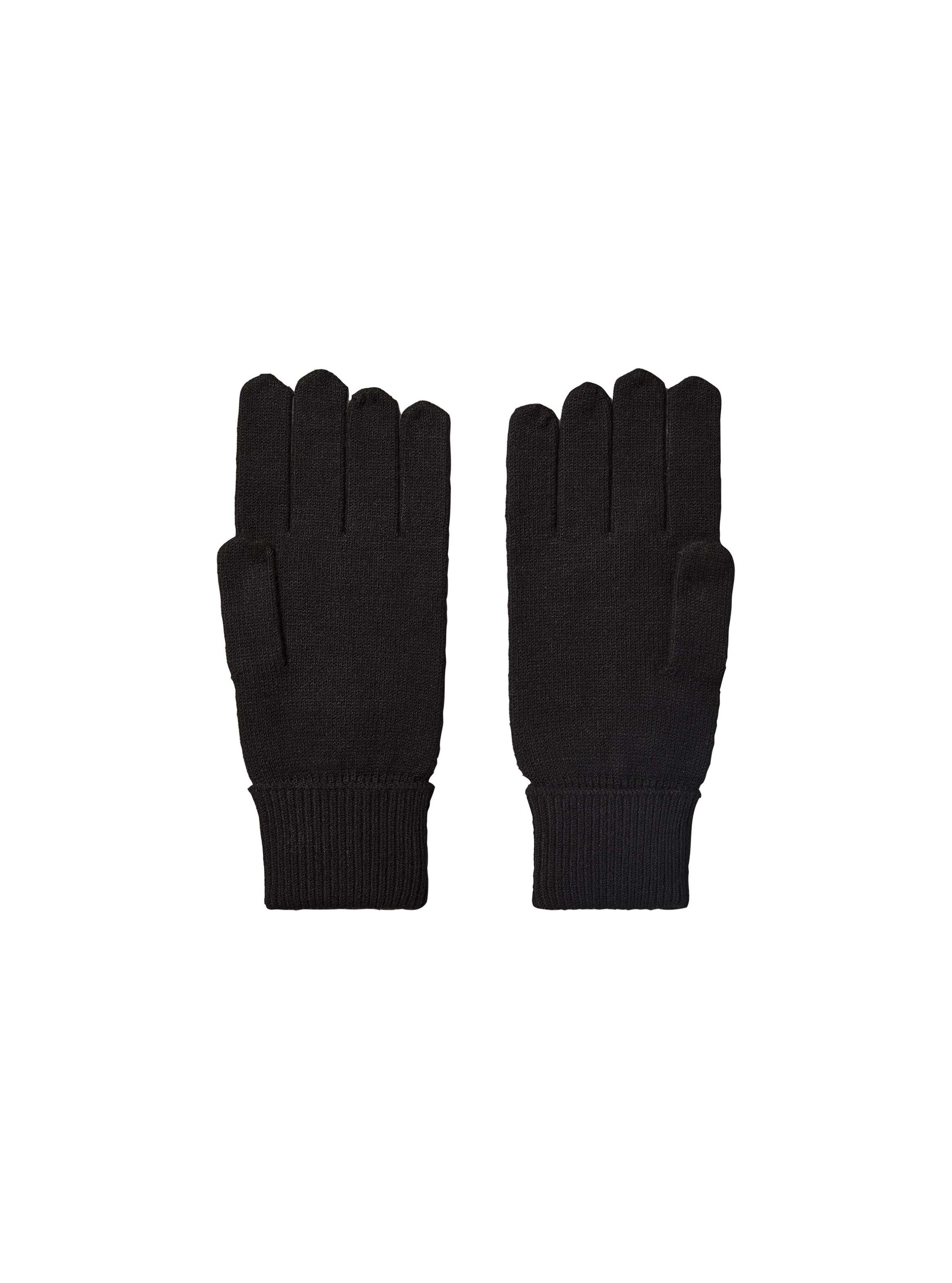 Calvin Klein Strickhandschuhe CK FINE RIB GLOVES Fingerhandschuhe