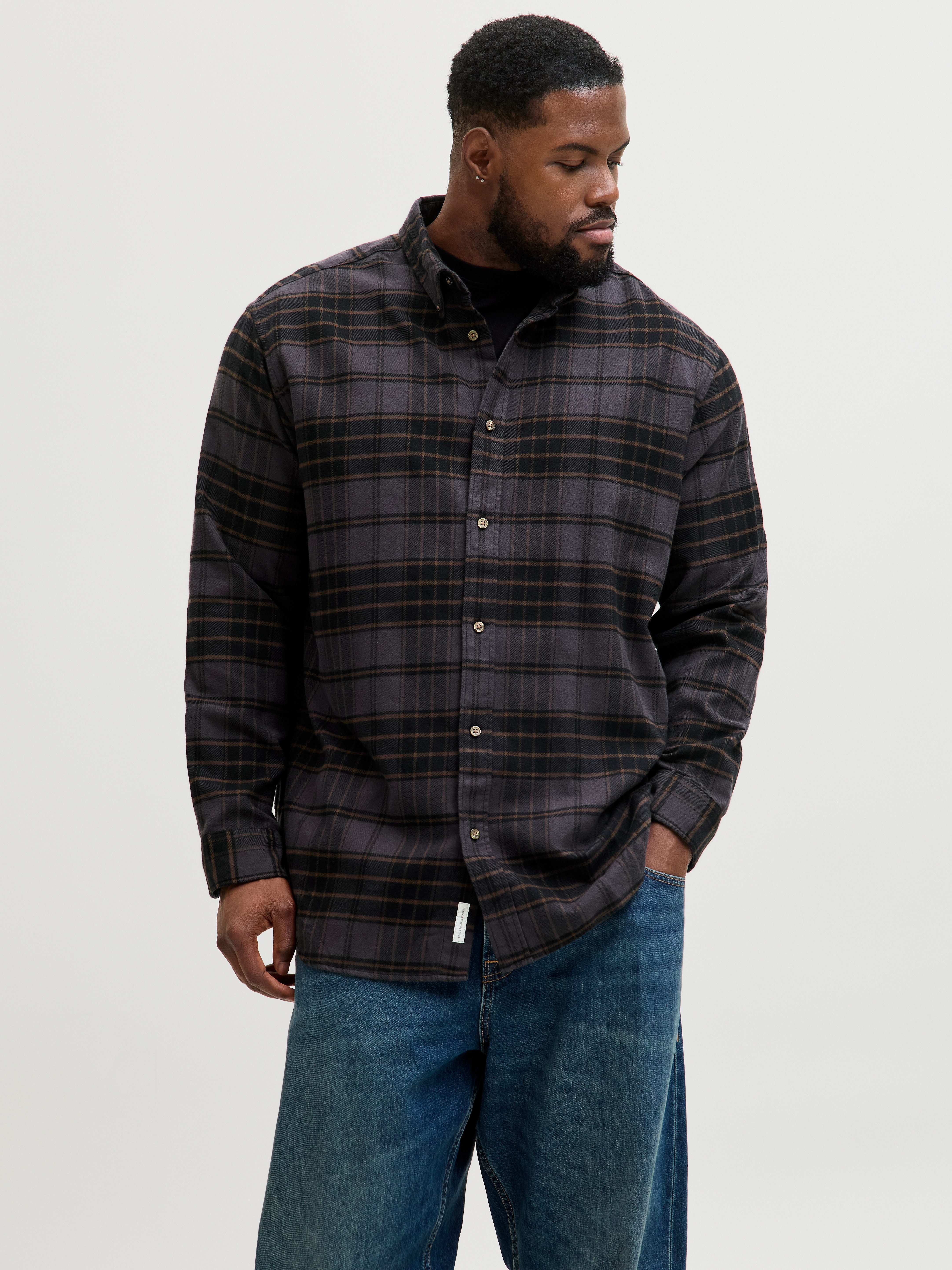 Jack & Jones PlusSize Flanellhemd JPRBLUBARKLEY FLANNEL XMAS L/S SHIRT PLS günstig online kaufen