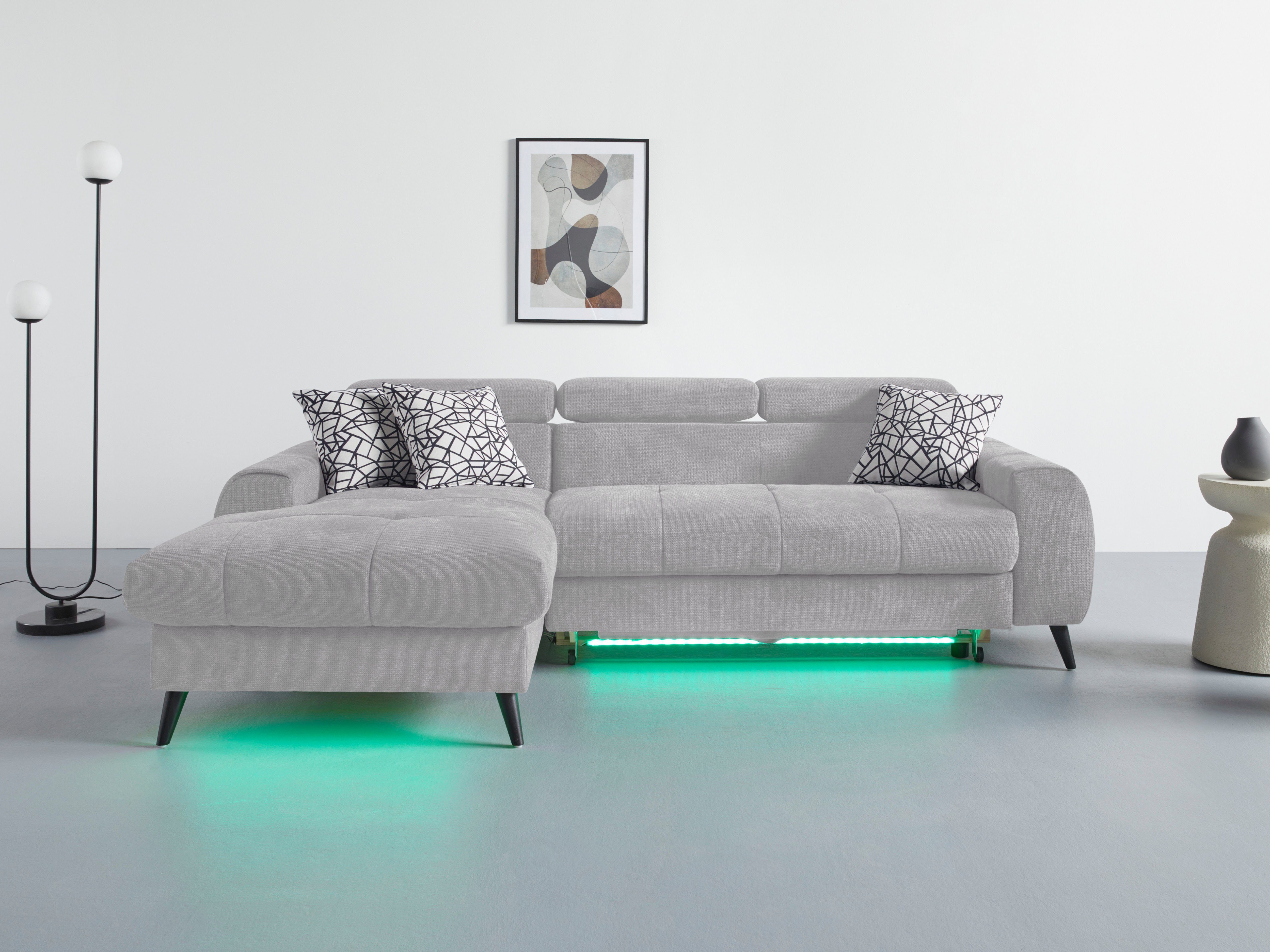 COTTA Ecksofa Mia L-Form mit 3 günstig online kaufen