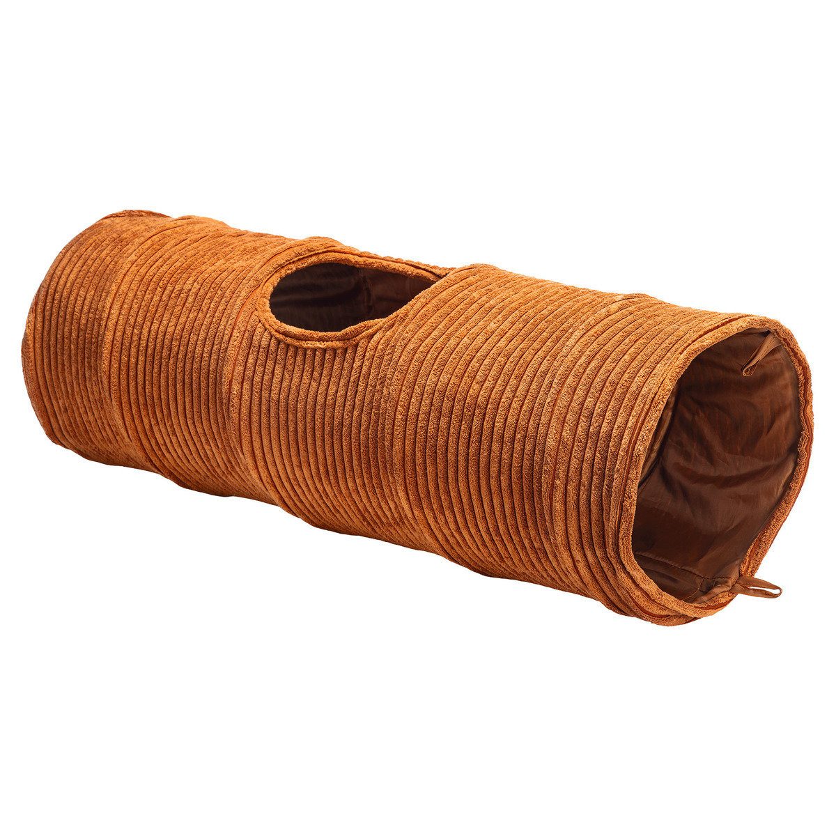 Thumbnail - Designed By Lotte Tiertunnel Katzentunnel Ribbed terrakotta