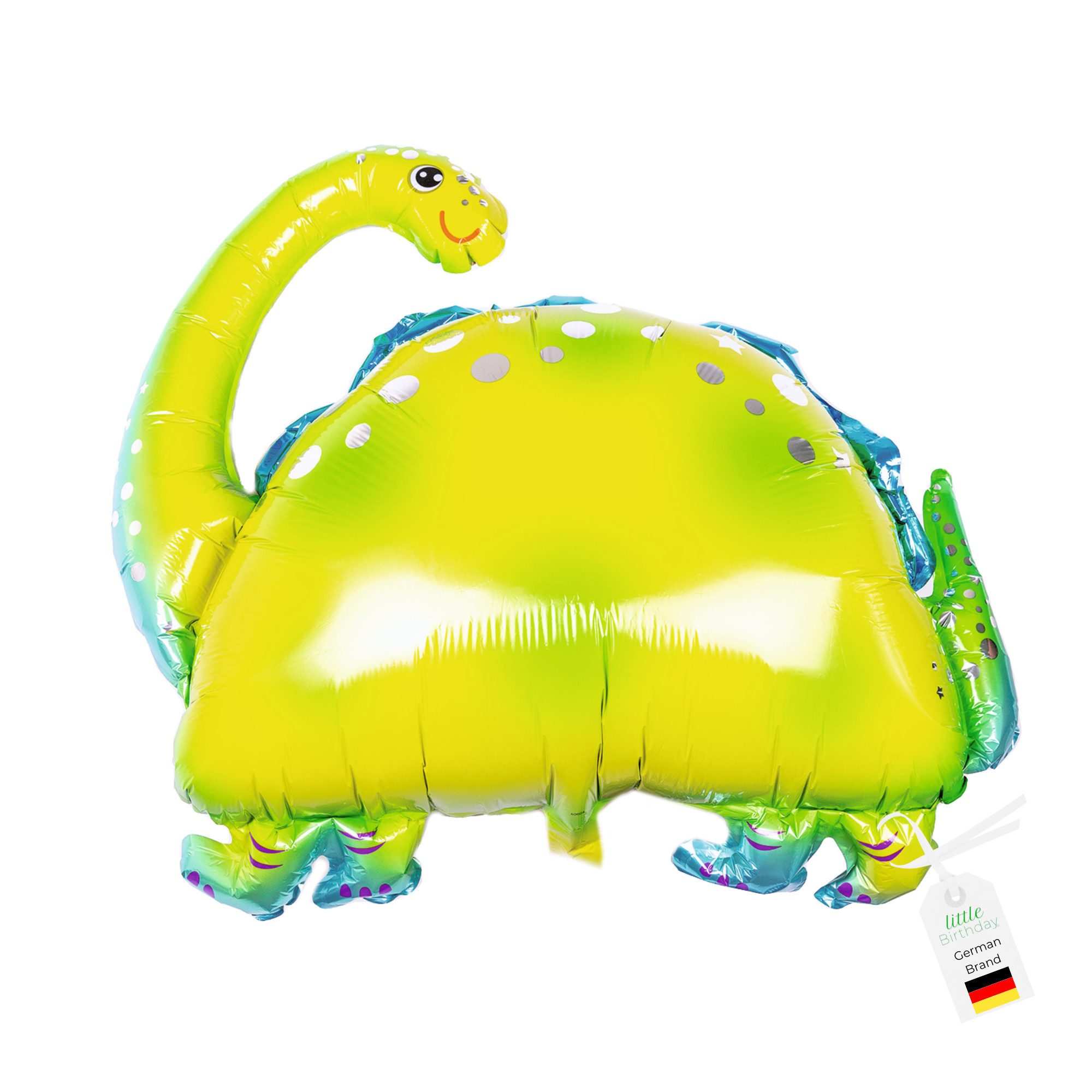 little Birthday Aufblasbares Partyzubehör Dinosaurier für Party, Dino