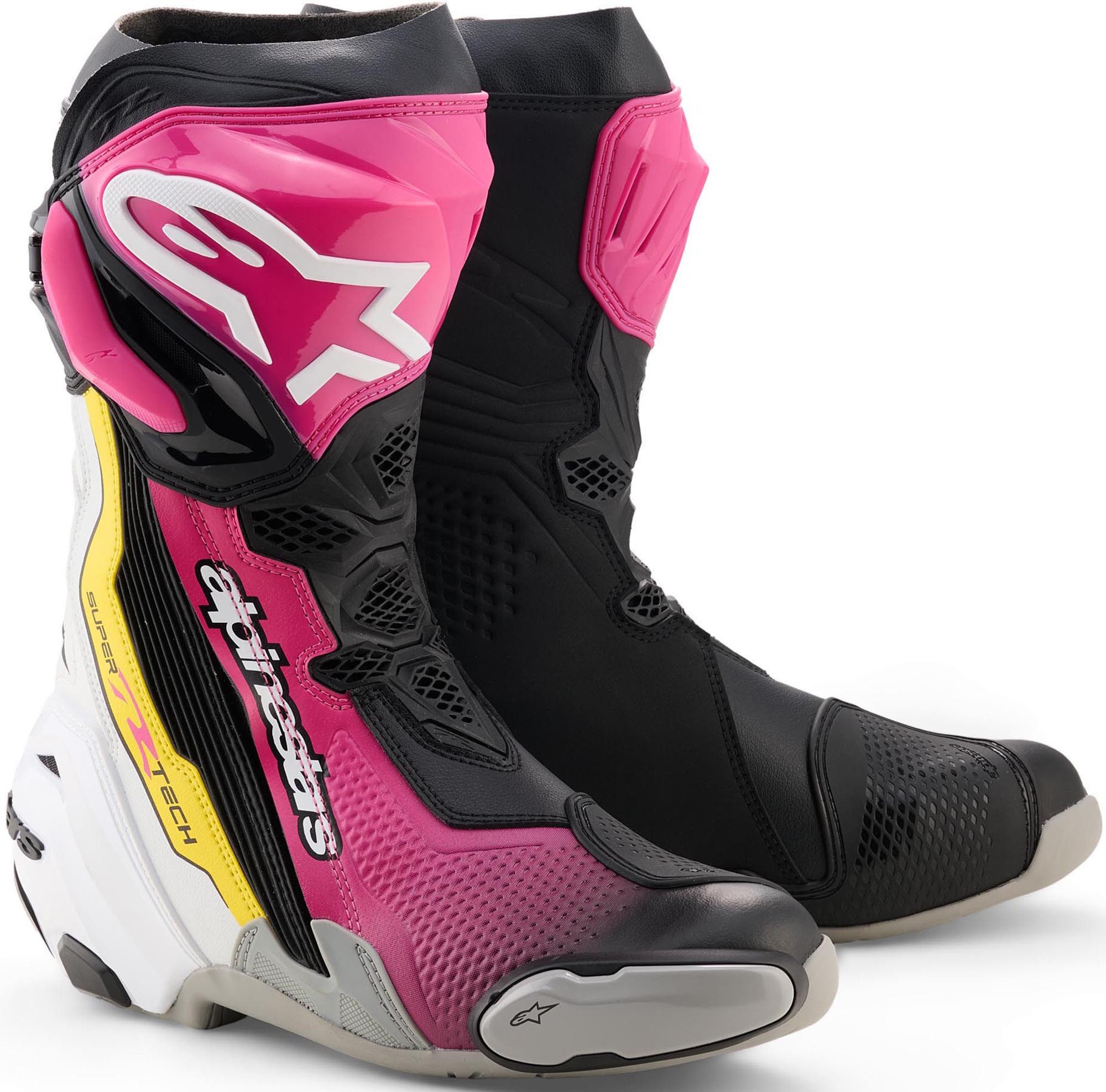 Alpinestars Supertech R Motorradstiefel Motorradstiefel Atmungsaktiv