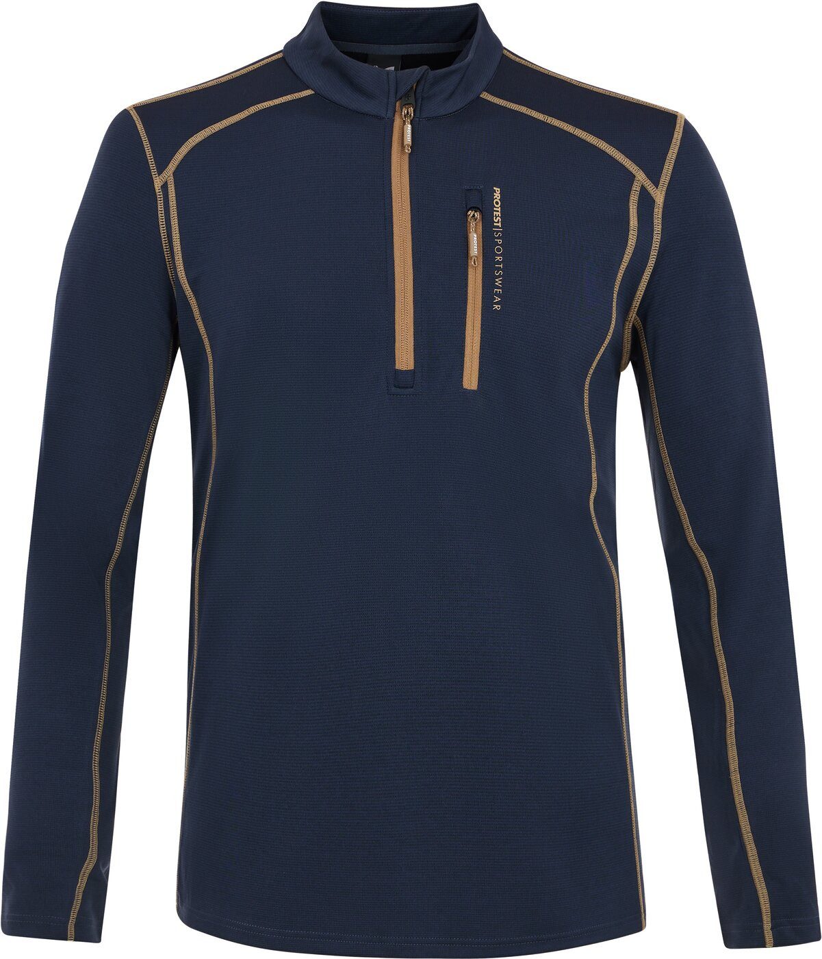 Protest Fleecepullover PRTKURANO 1/4 zip top Blue Nights