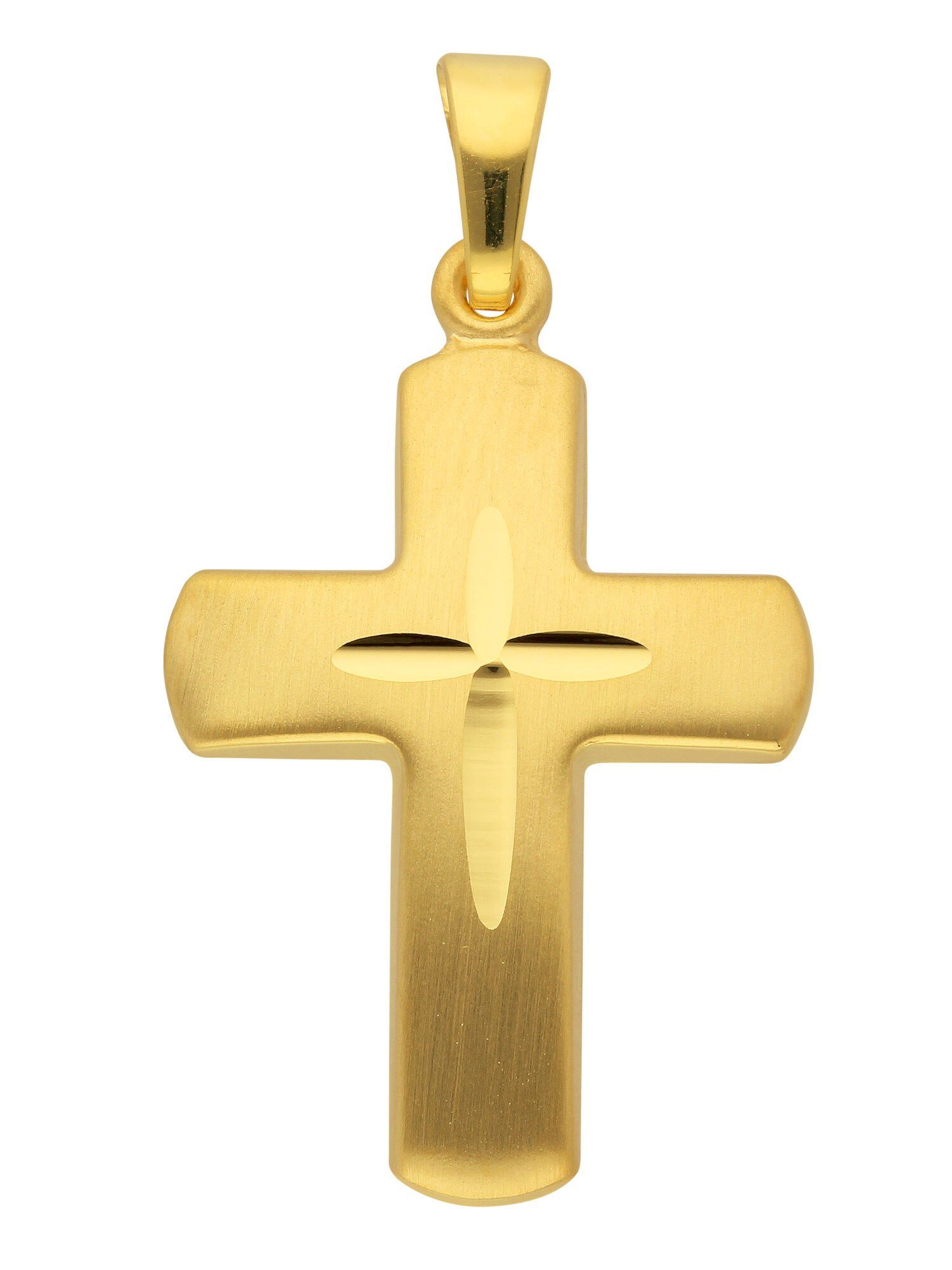 & 333 Goldschmuck Anhänger, Gold Adelia´s Kreuz für Herren Damen Kettenanhänger