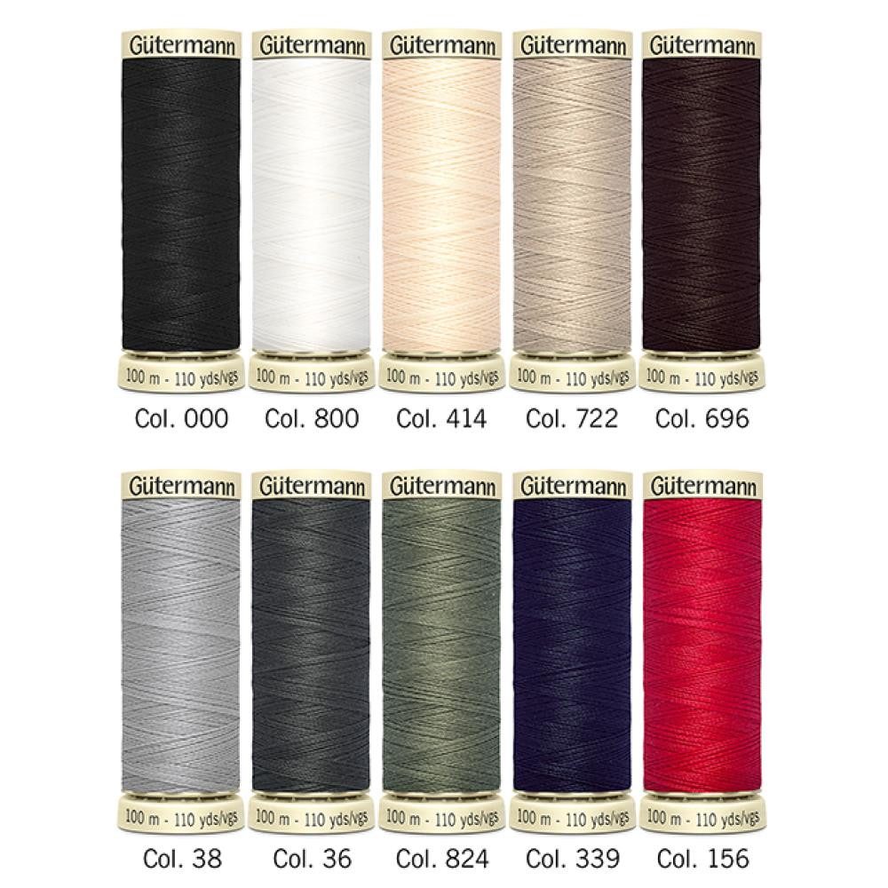 Gütermann Gütermann Nähfaden-Set Allesnäher 10x100m Col.1 Nähgarn