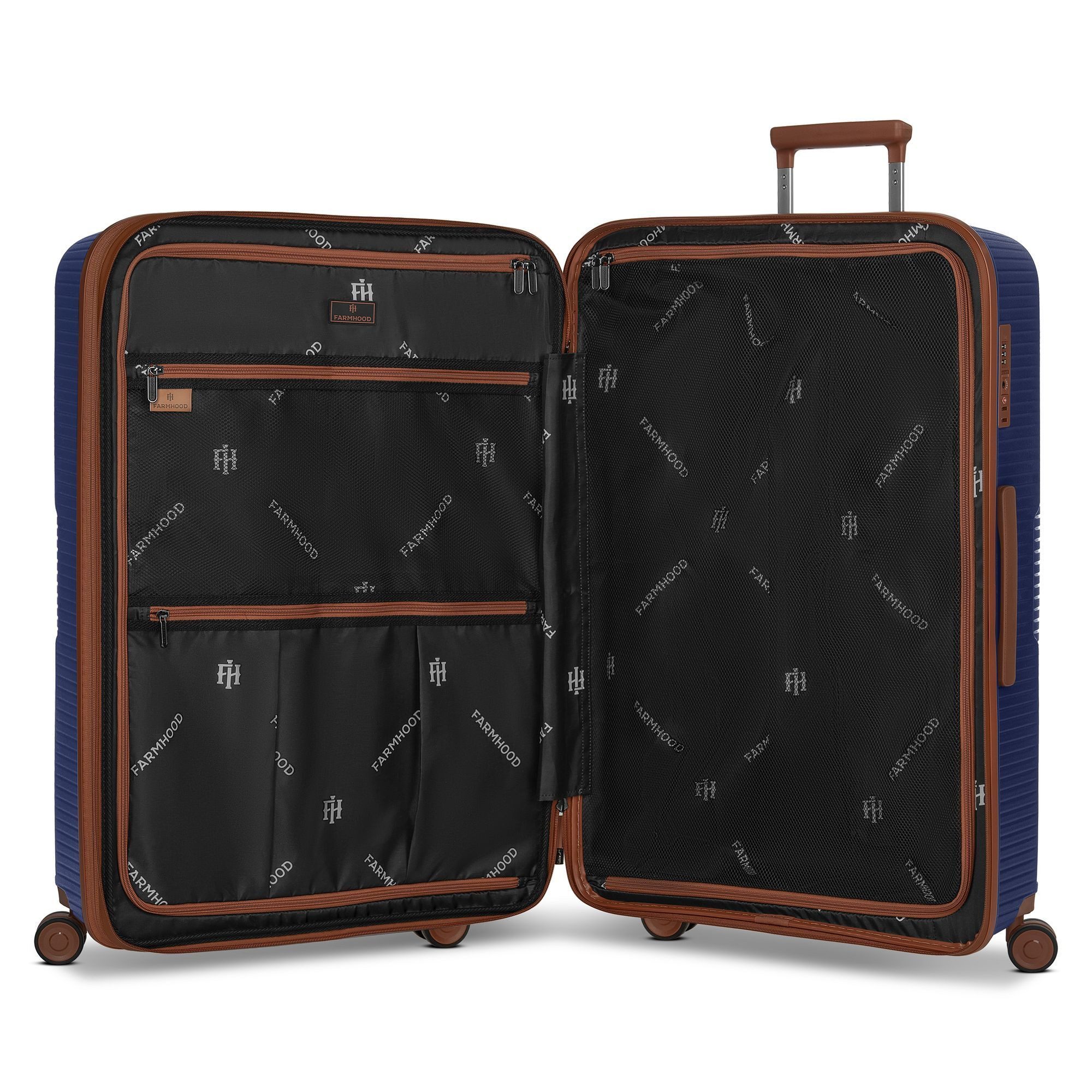 Farmhood Hartschalen-Trolley Eco Edition 02, 4 Rollen, Polypropylen