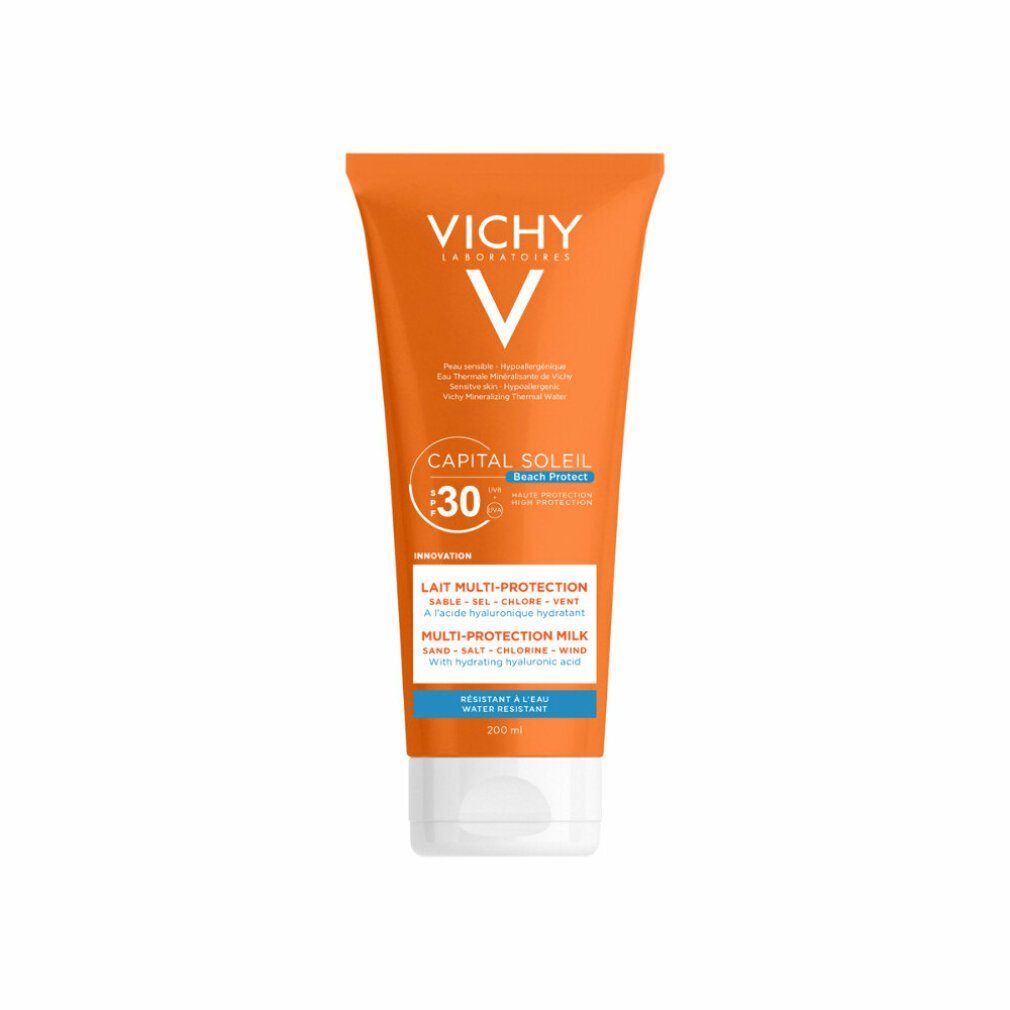 multi-protection lait SOLEIL 200 CAPITAL SPF30 ml Sonnenschutzpflege Vichy