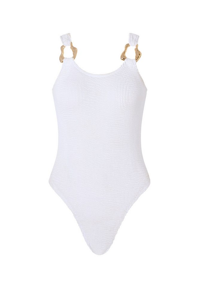 Moda Minx Badeanzug SCRUNCH (1-St) mit eleganten Schmuckelementen