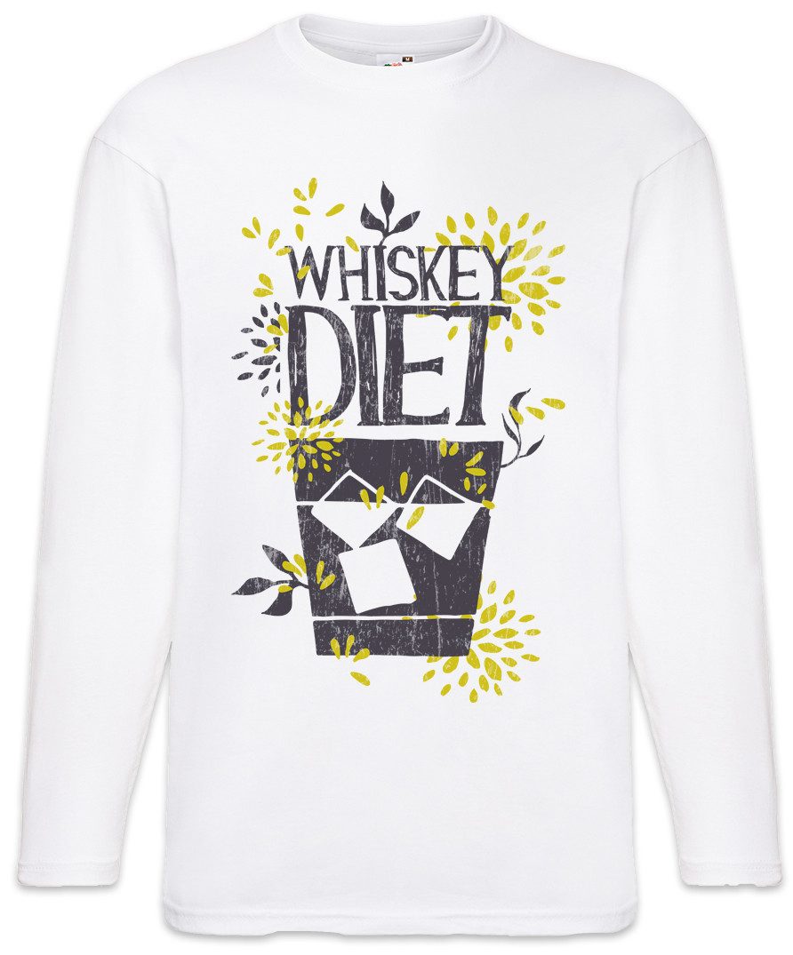 Langarmshirt Whisky Diet Langarm T-Shirt Whiskey Single Malt Bourbon Scotch Diät