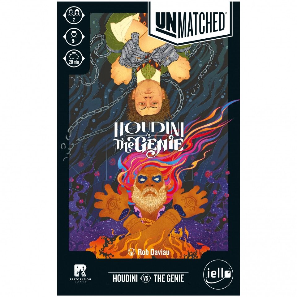 iello Spiel, Unmatched - Houdini vs. The Genie (Expansion) - englisch