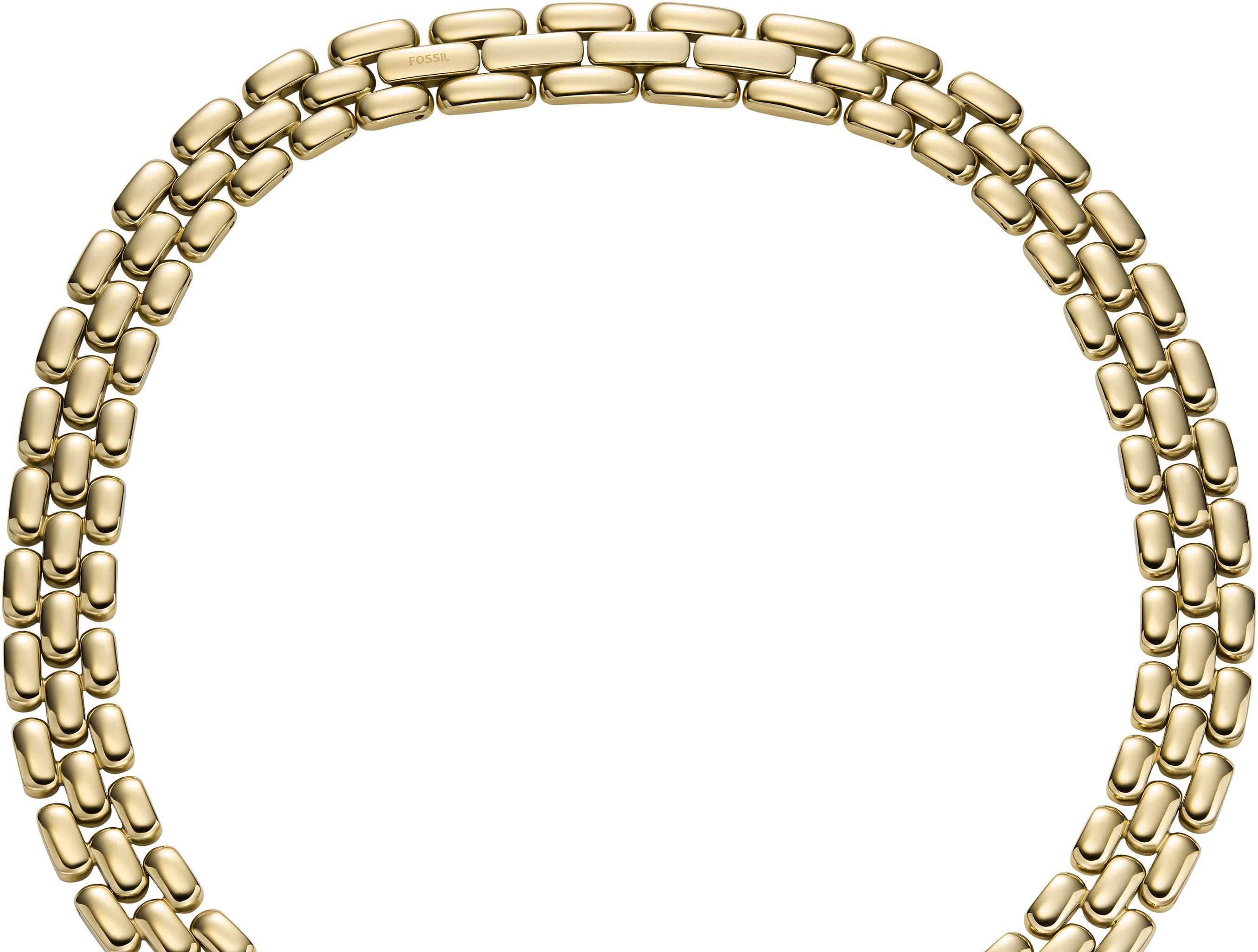 Fossil Kette ohne Anhänger Schmuck Geschenk Edelstahl Halskette Arden