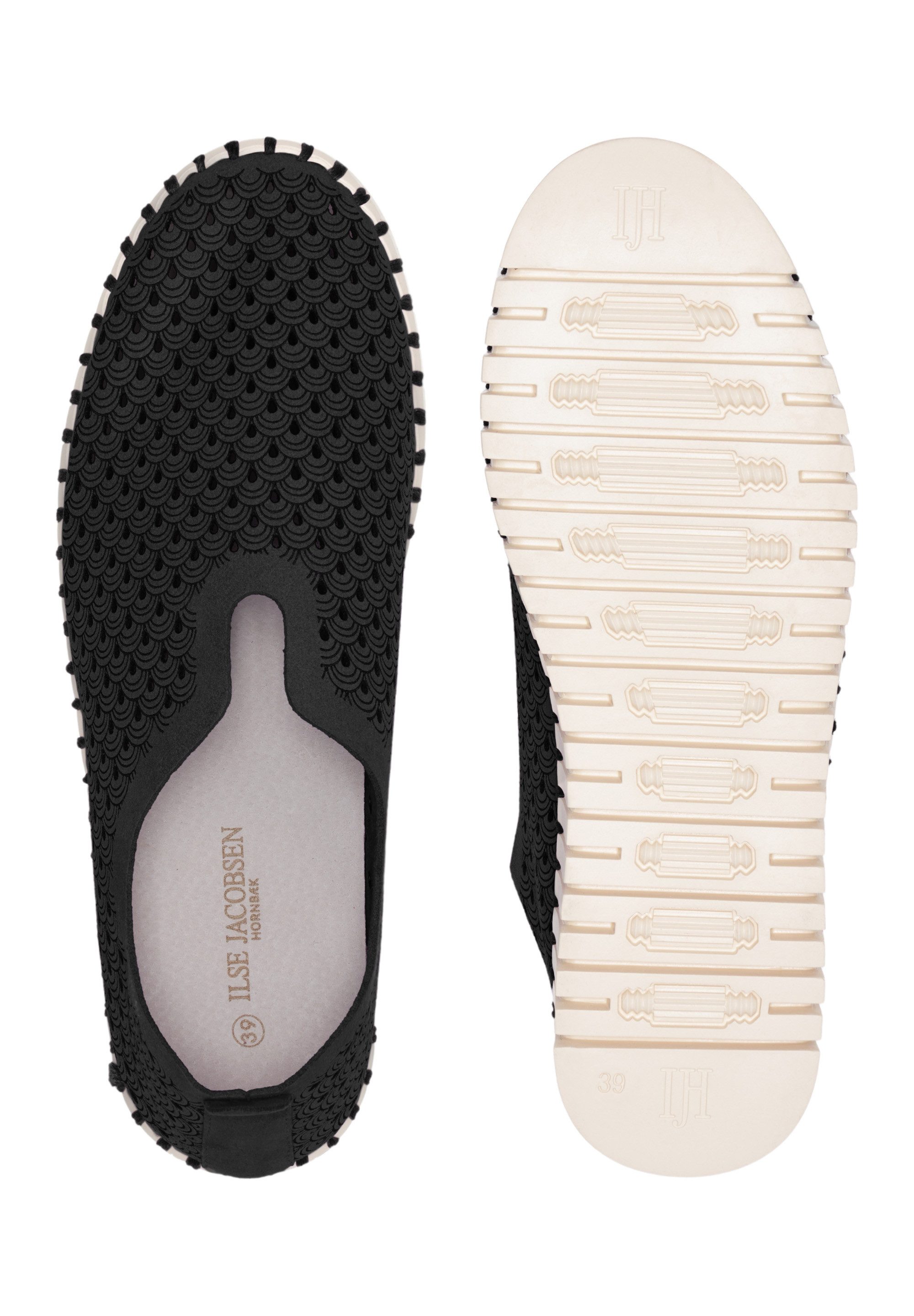 Ilse Jacobsen TULIP3373 Sneaker Plateausohle, atmungsaktive Mikrofaser, hoher Tragekomfort