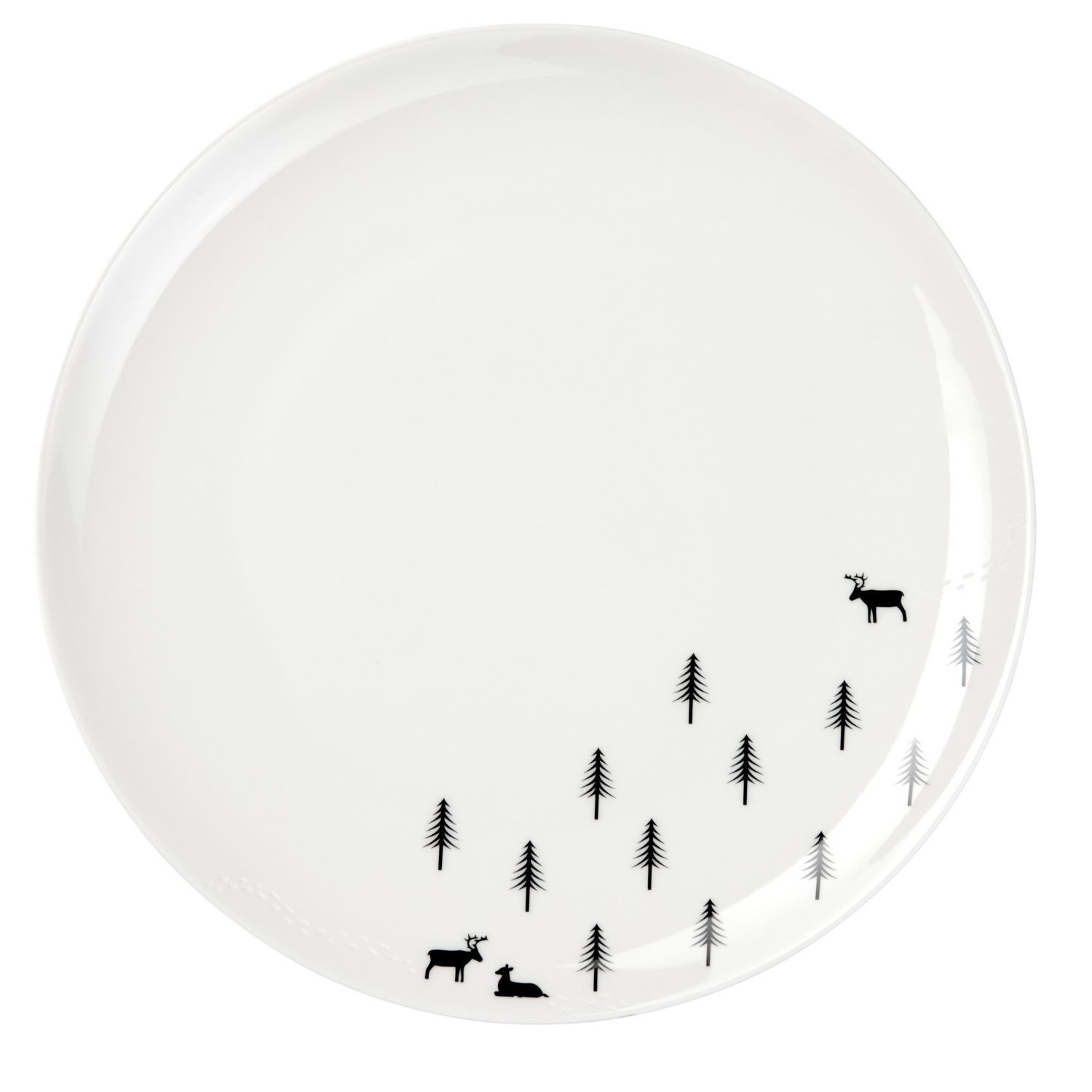 ASA SELECTION Teller Joy Snow Tracks Essteller Snow Tracks 26,5 cm, (1 St)