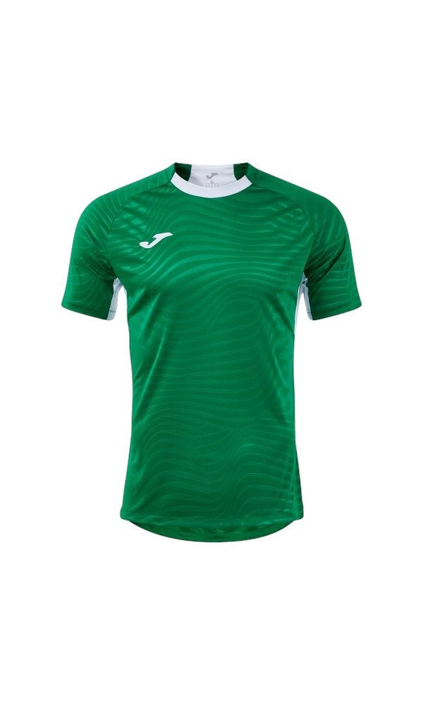 Joma T-Shirt Kick Pro (elastisches Material, leicht, atmungsaktiv) grün/weiss