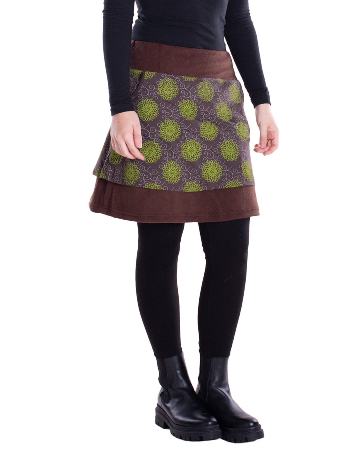Vishes Minirock Thermorock warmer Damen Winterröcke günstig online kaufen