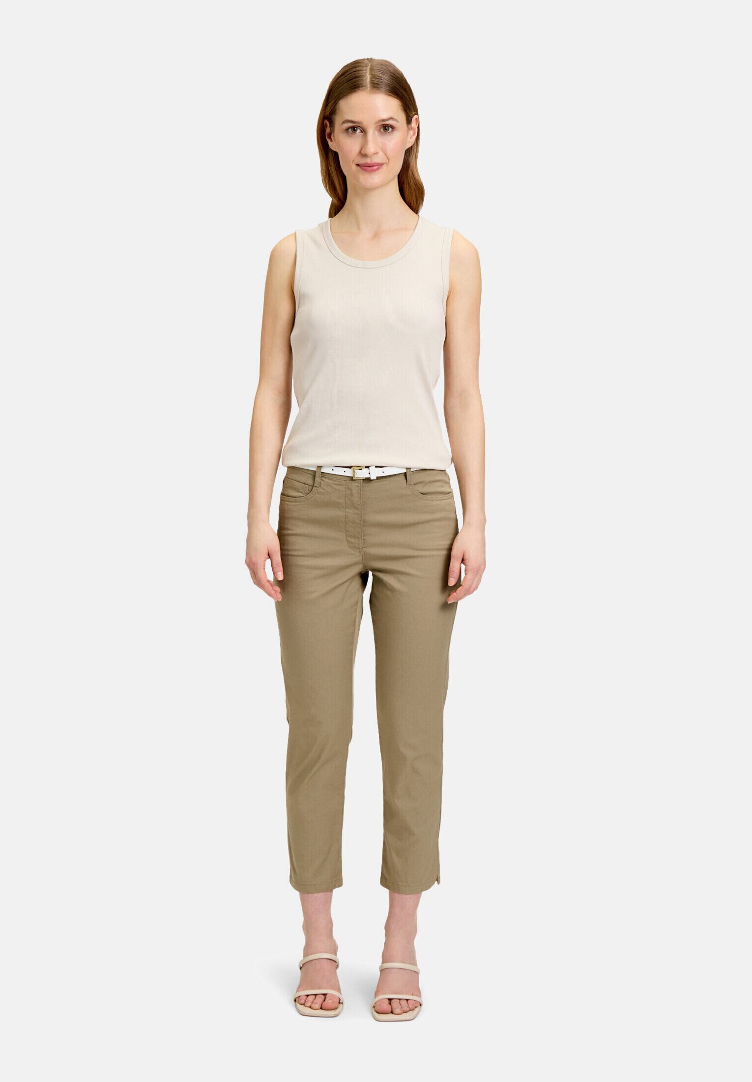 Betty Barclay Stoffhose Damen mit Gürtel Mit Gürtel