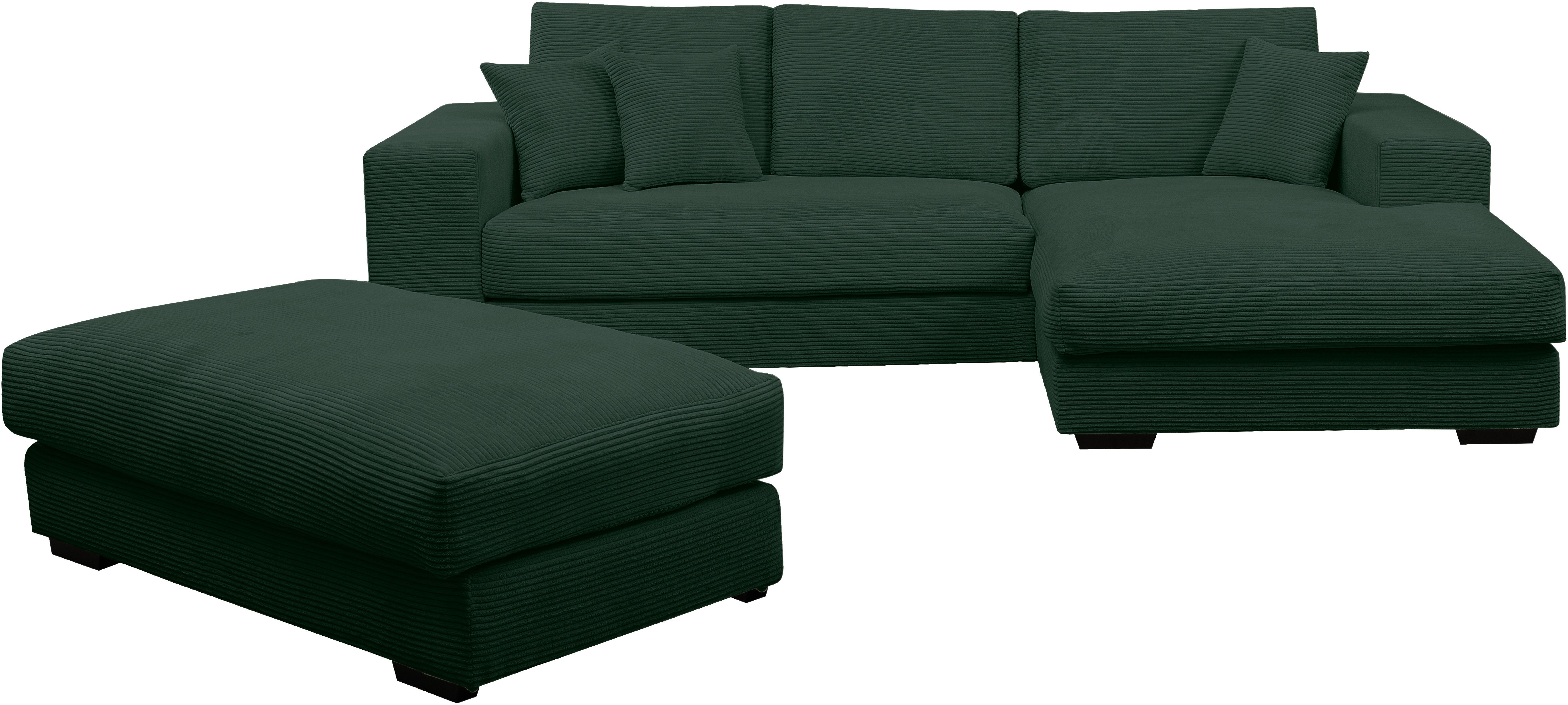 WERK2 Polstergarnitur Eden L-Form + Hocker. günstig online kaufen