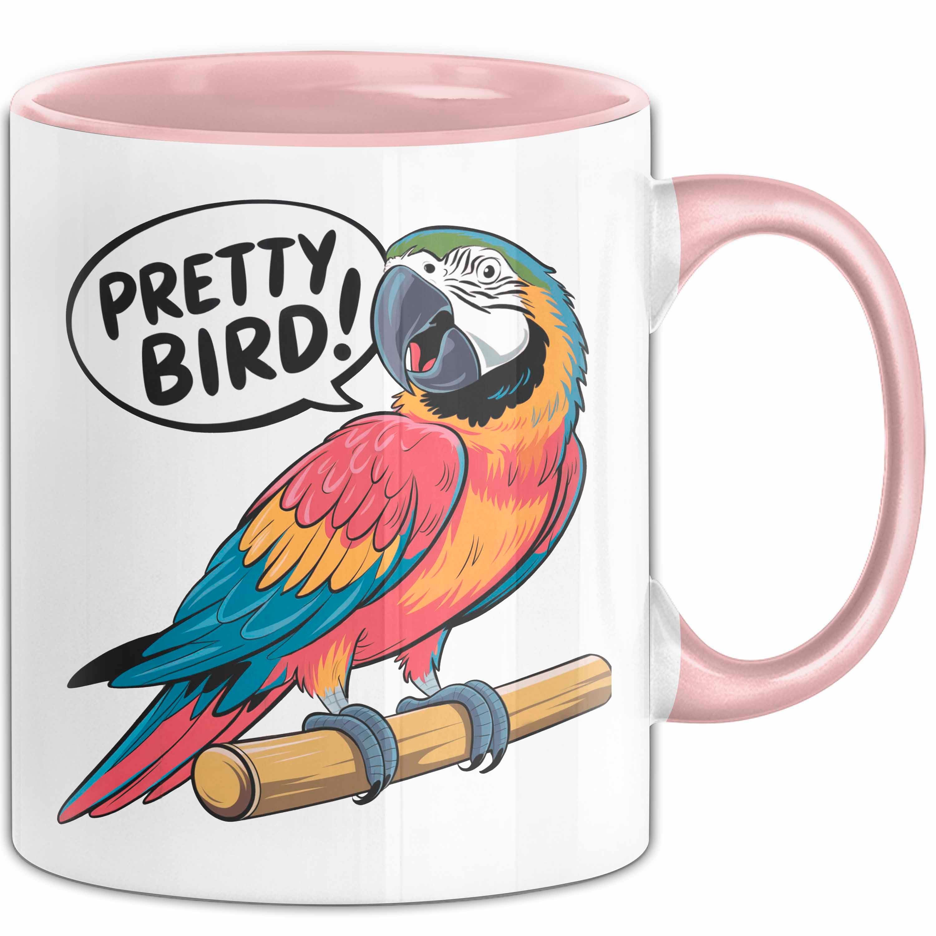 Tasse Papageienliebhaber Tasse Geschenkidee Vogelschwätzer Geschenkidee Lu