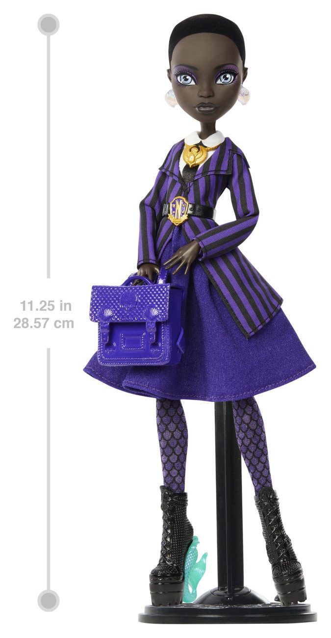Mattel® Anziehpuppe Monster High x Wednesday Puppe Bianca Barclay