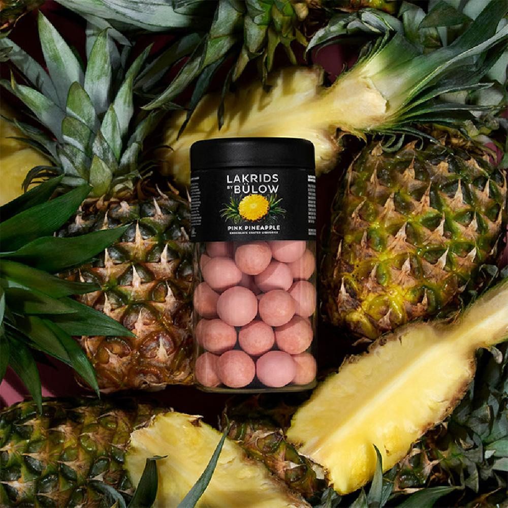 Lakrids by Bülow Süßigkeit Lakritz mit Pink Pineapple Geschmack (270g)