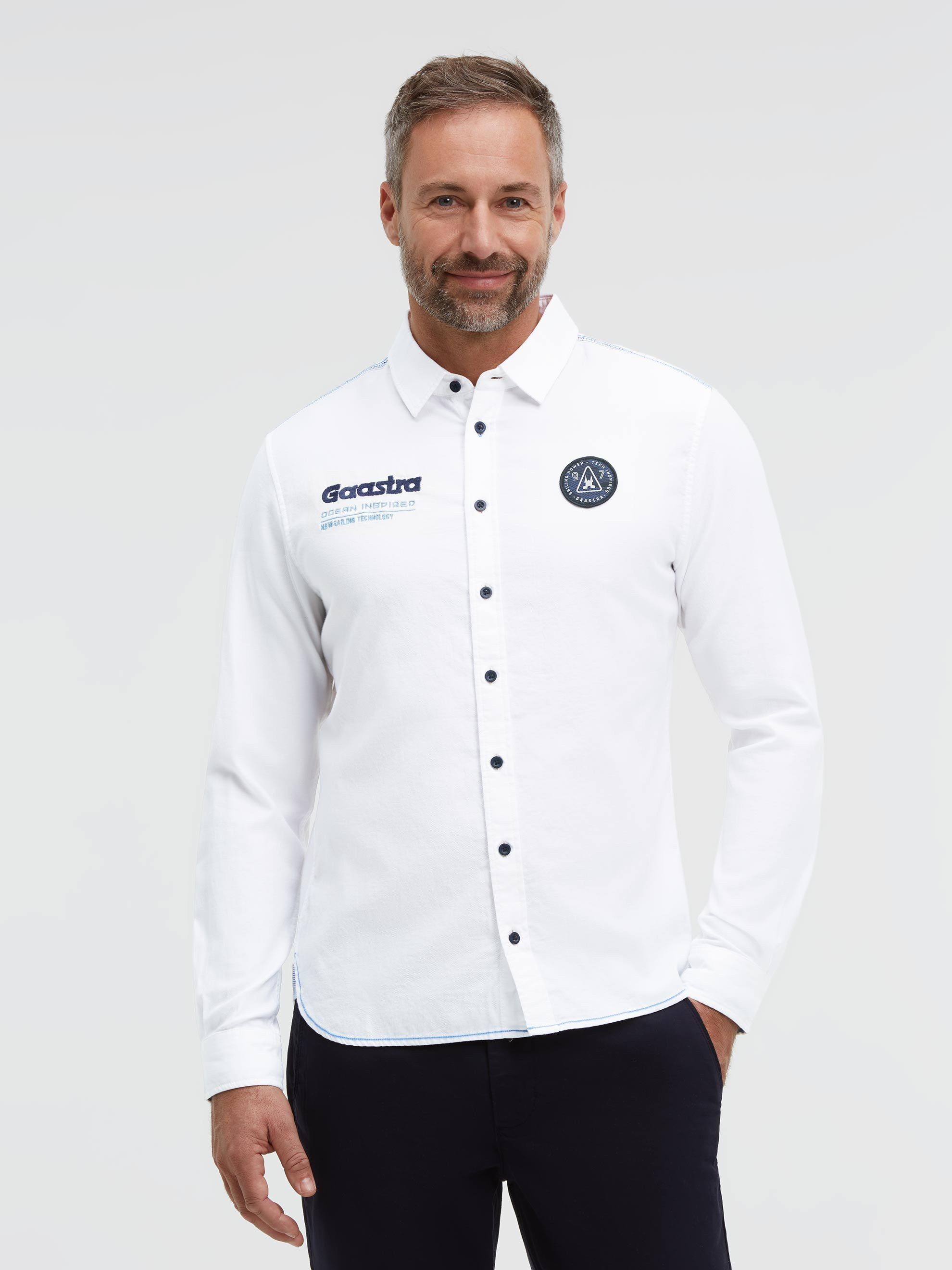 Gaastra Langarmhemd mit Kentkragen