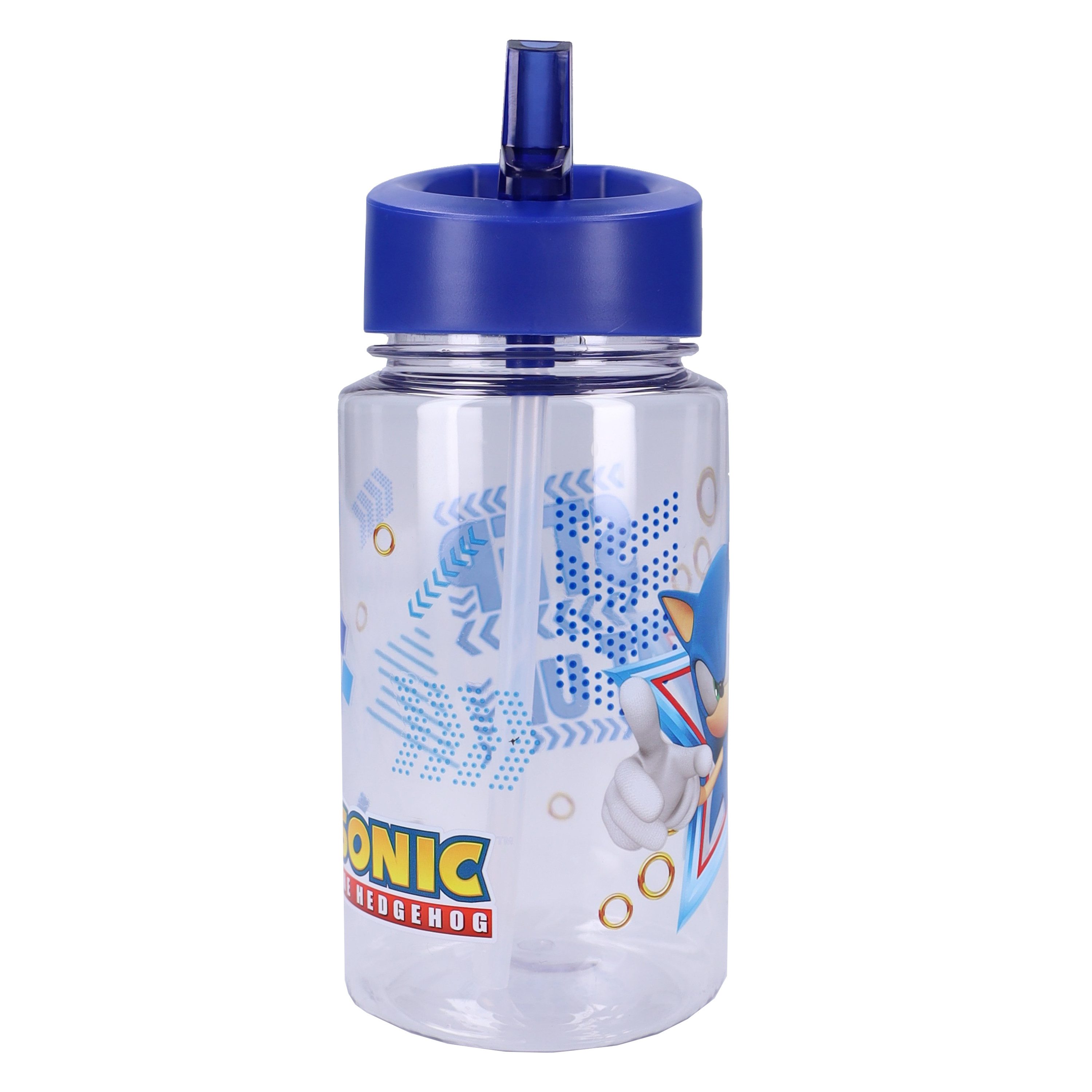Sonic The Hedgehog Trinkflasche Trinkflasche Drink Up 450 ml für Schule und Freizeit – Bild 2 von 5
