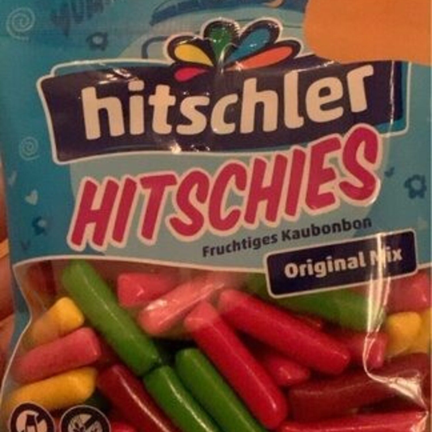 hitschies Süßigkeit, 1 x 150 g, Original Mix Kaubonbons