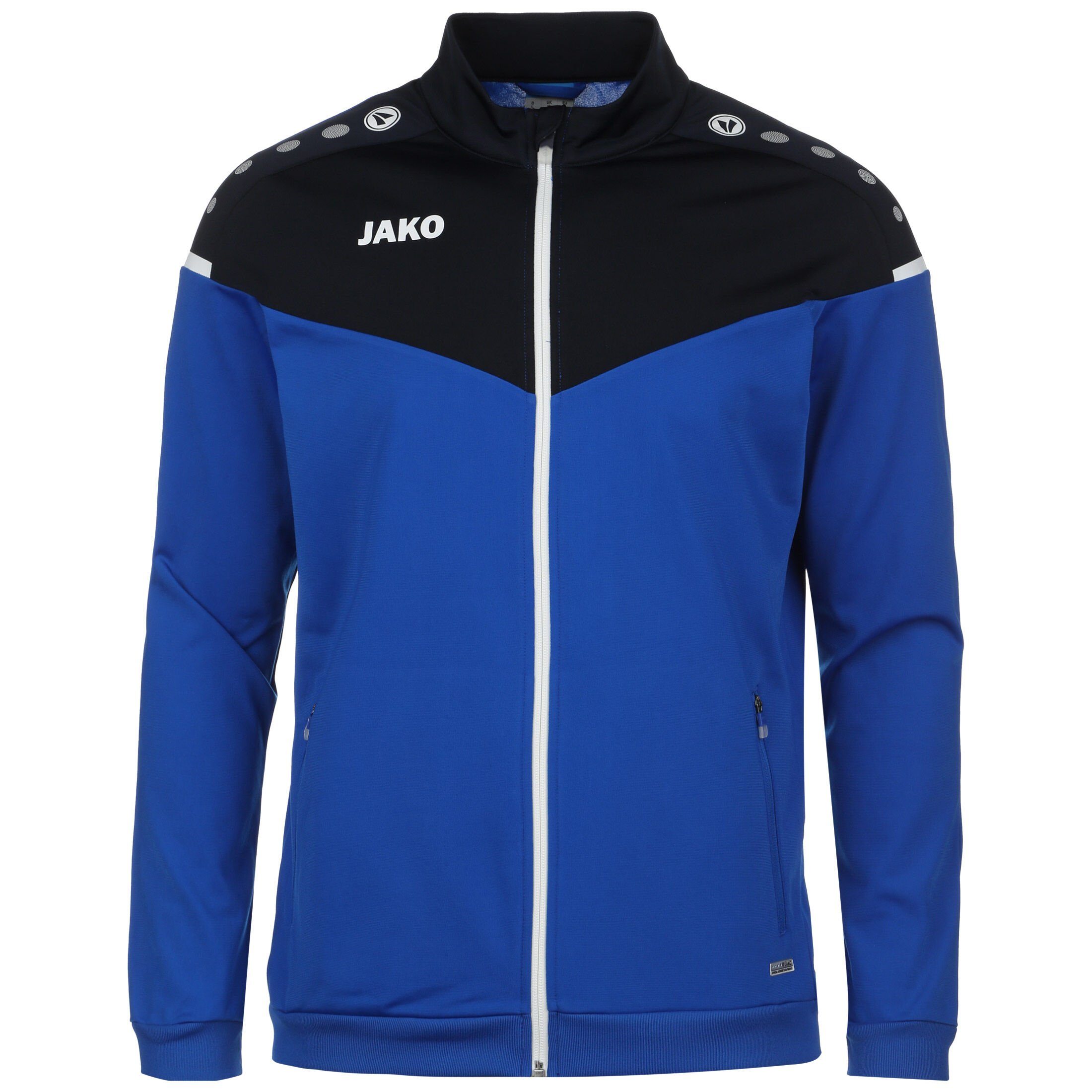 Jako Sweatjacke Champ 2.0 Polyesterjacke Herren blau / schwarz